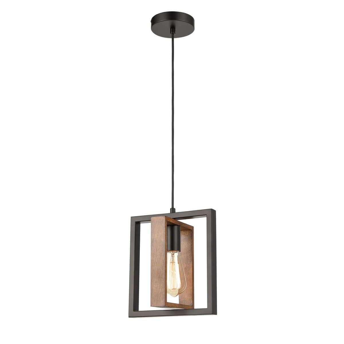 Vele Luce Thomas Светильник подвесной Loft L230*W180*H299/1515 черный | black металл | metal VL6432P11