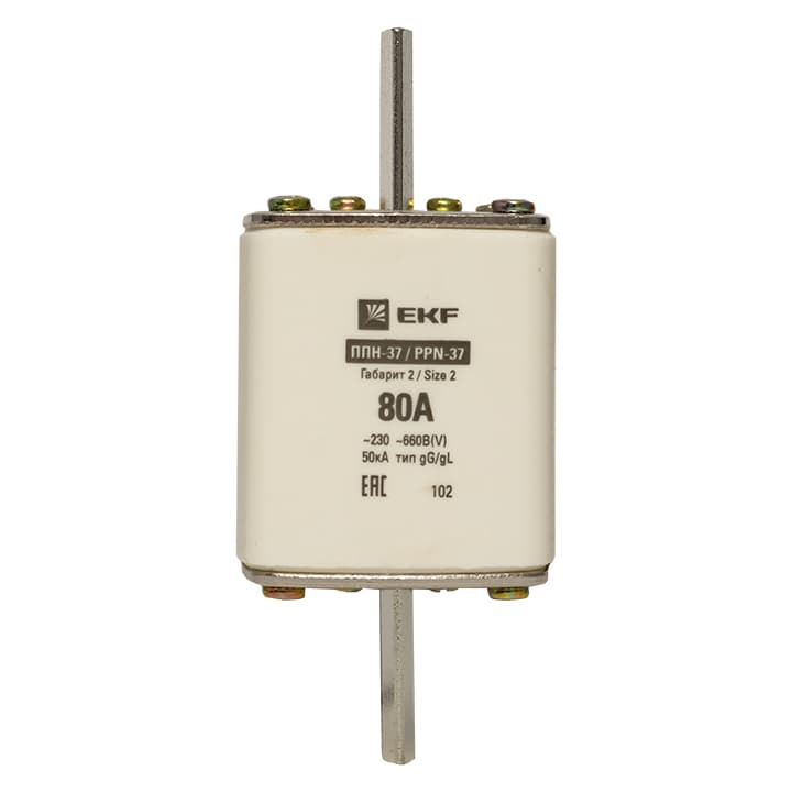 EKF PROxima Плавкая вставка ППН-37 400/80А габарит 2 — миниатюра 6