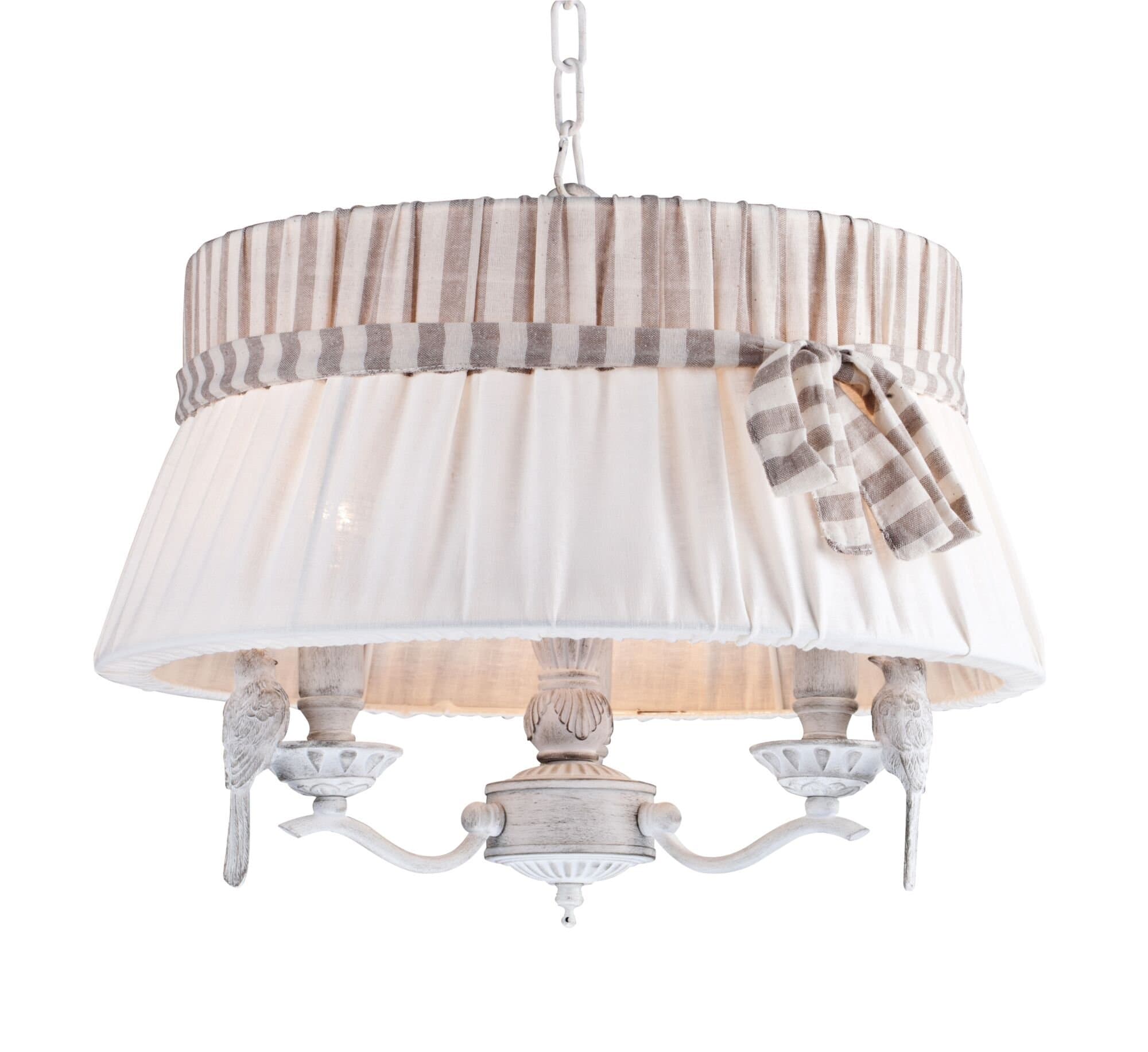 Maytoni Elegant Bird Белый Антик Люстра 3xE14 40W ARM013-33-W — миниатюра 4