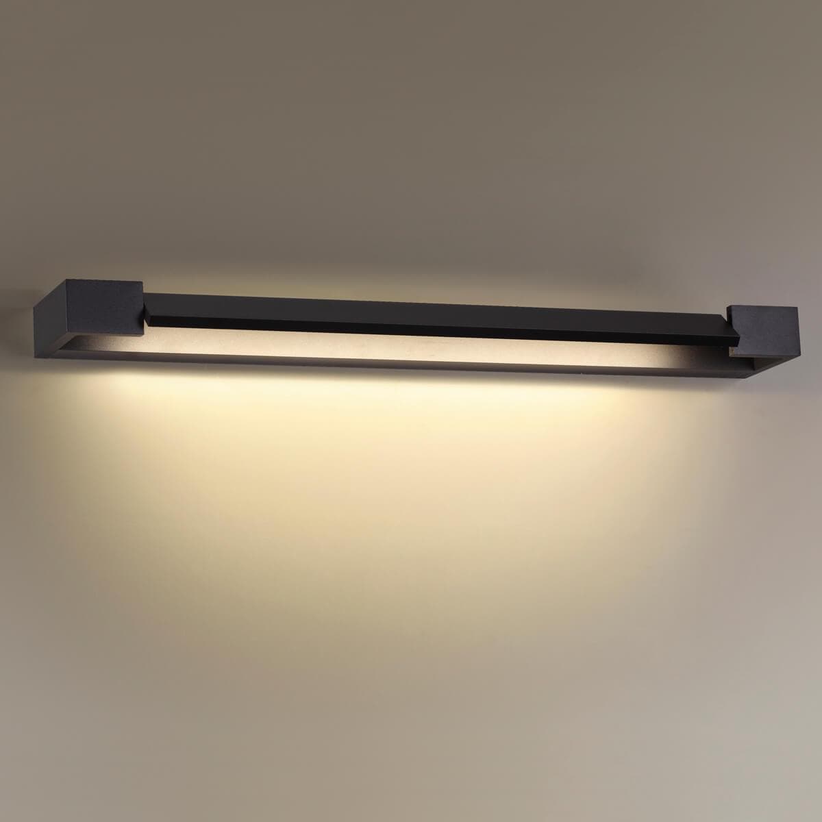 Odeon Light 3888/18WB ODL20 121 черный/металл Настенный поворотный светильник LED 4000K 18W 220V IP44 ARNO — миниатюра 3