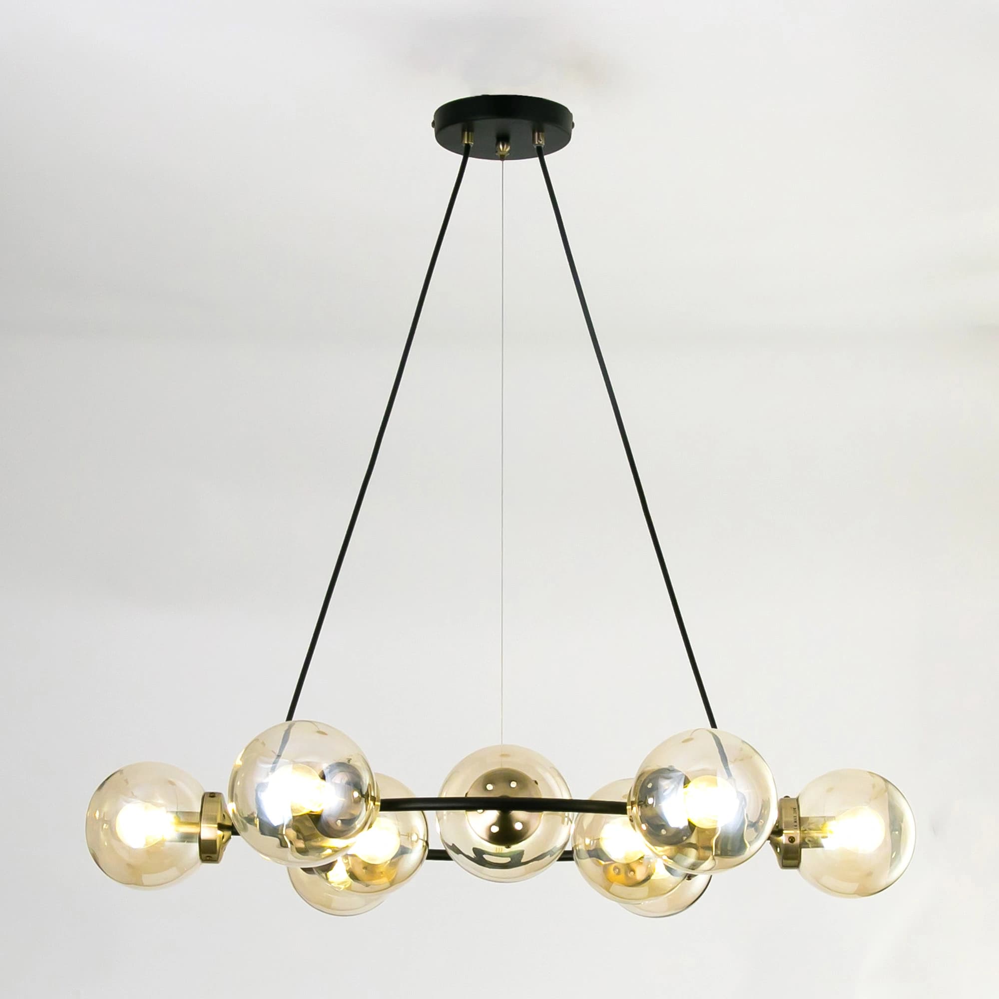 Citilux CL105195 Люстра Планета Черн+Дымч. — миниатюра 3