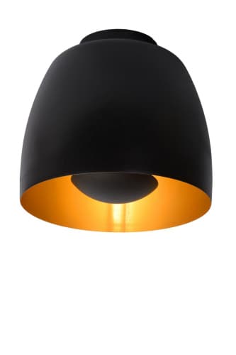 Lucide NOLAN Светильник потолочный Ø 24 cm 1xE27 Black 30188/01/30