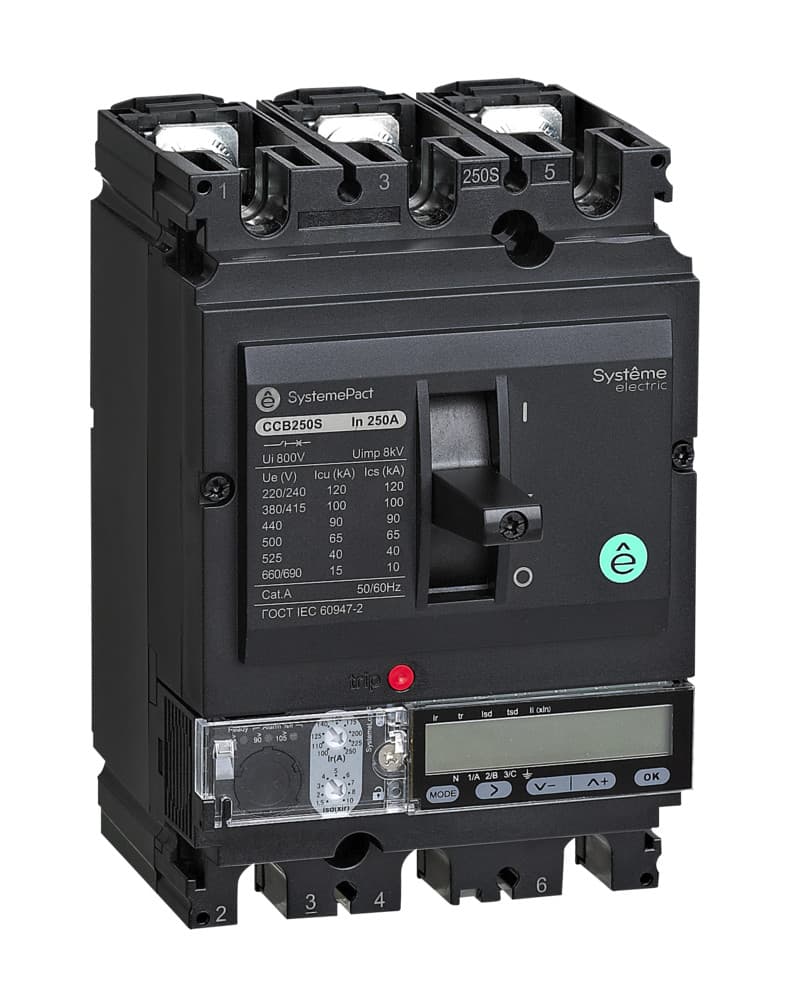 Systeme Electric SystemePact СCB Автоматический выключатель 100 50KA 3P3D S5.2E 40A