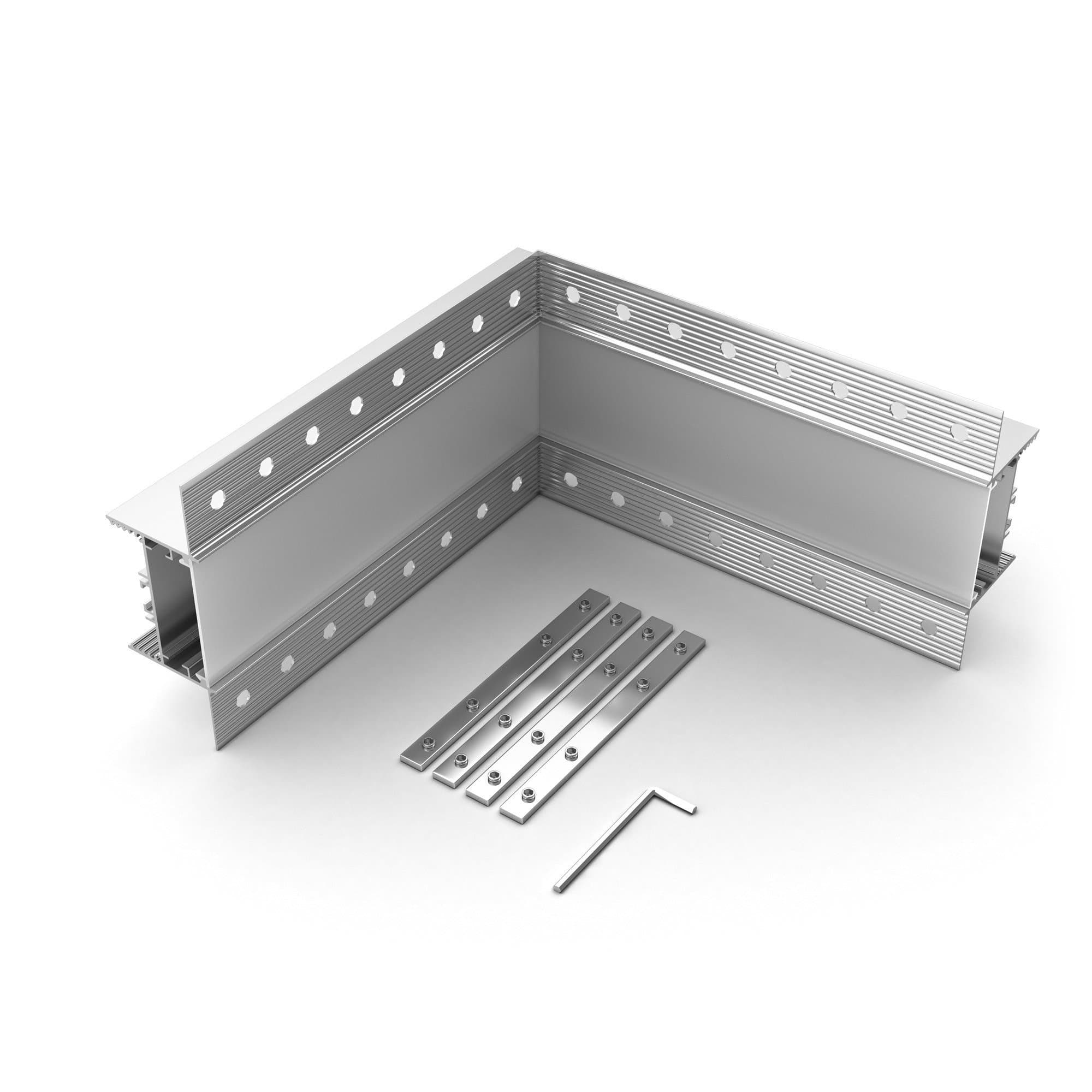 Arlight Угол SL-LINIA45-FANTOM внутренний (Металл) 030103 — миниатюра 1