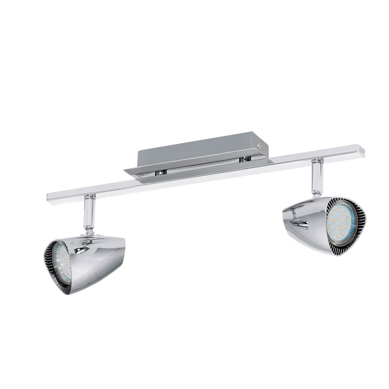 Eglo Спот LED CORBERA, 2х3W (GU10), сталь/пластик, хром 93673