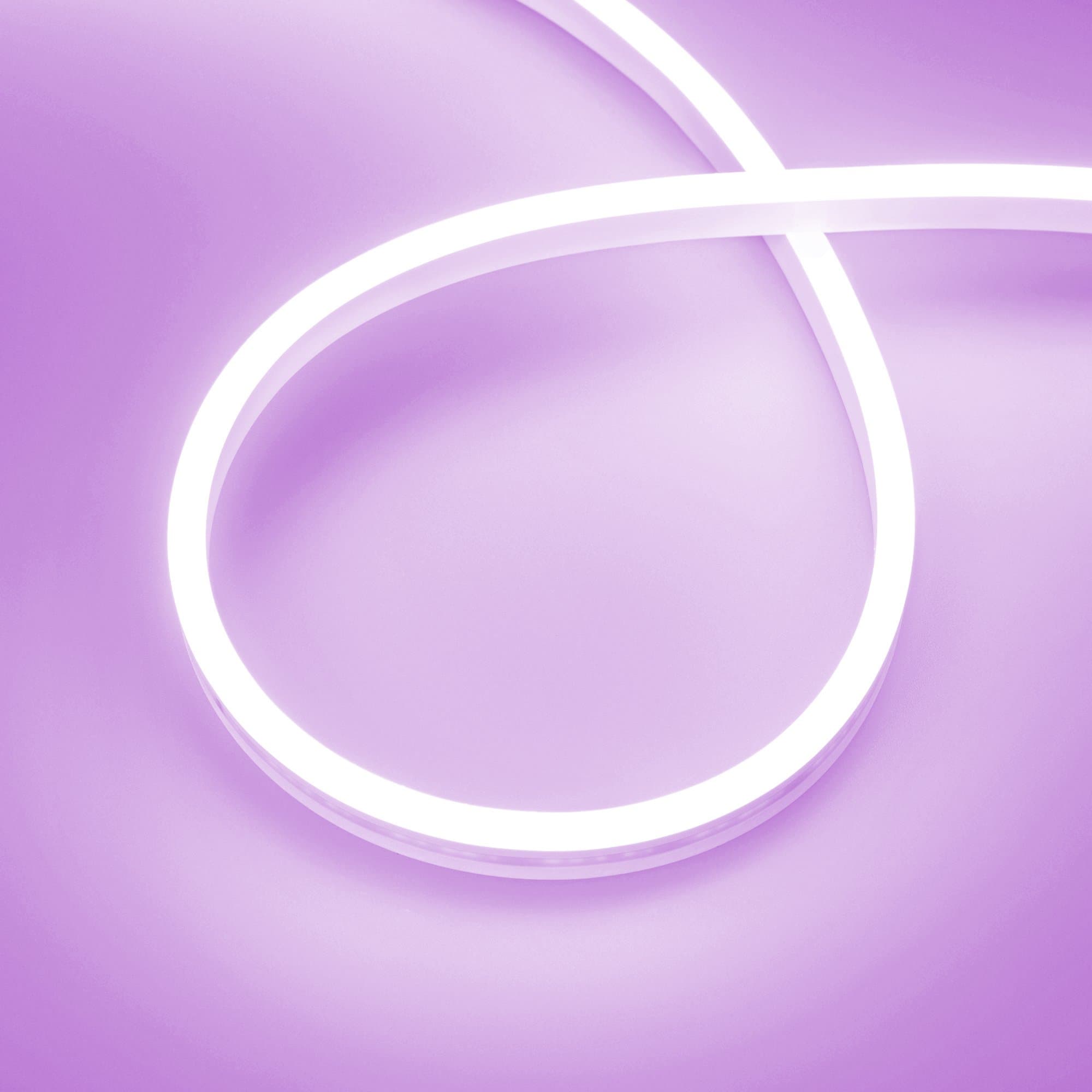 Arlight Лента герметичная AURORA-PS-A120-12x6mm 24V Purple (10 W/m, IP65, 2835, 5m) (-) 036678
