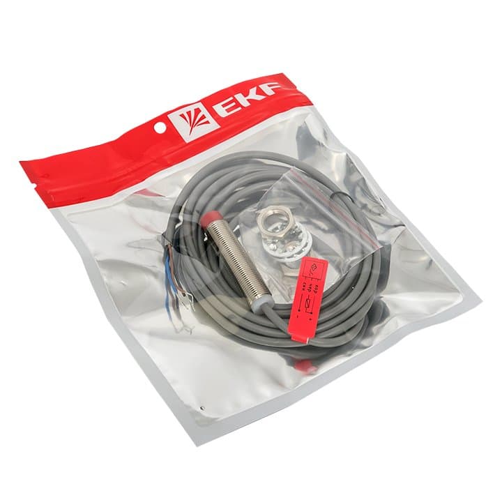 EKF PROxima Бесконтактный индуктивный датчик PROXIS-2-12-04-N-NO-2 — миниатюра 2