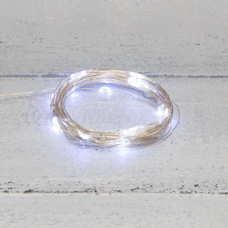NEON-NIGHT Гирлянда «Роса» 5 м, 50 LED, USB, белое свечение 315-965