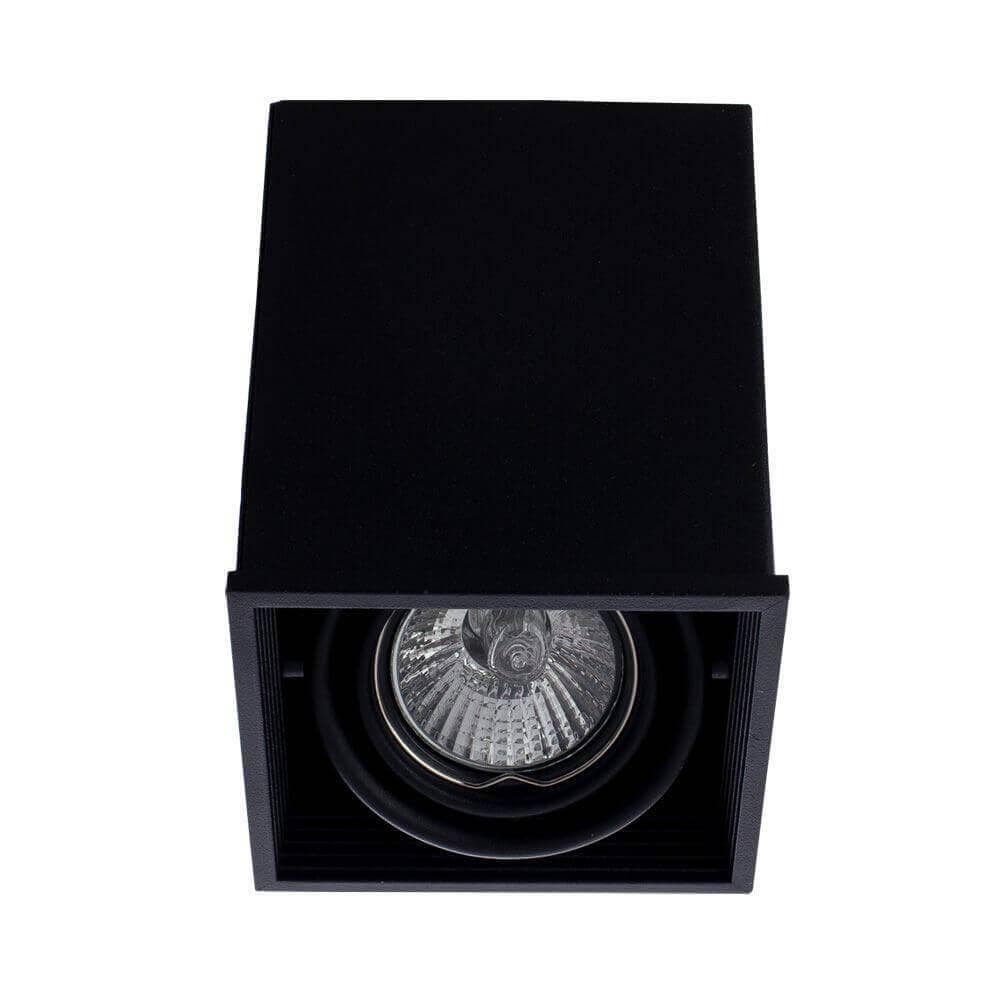 Arte Lamp Cardani Черный Светильник потолочный 1x50W 1xGU10 A5942PL-1BK — миниатюра 2