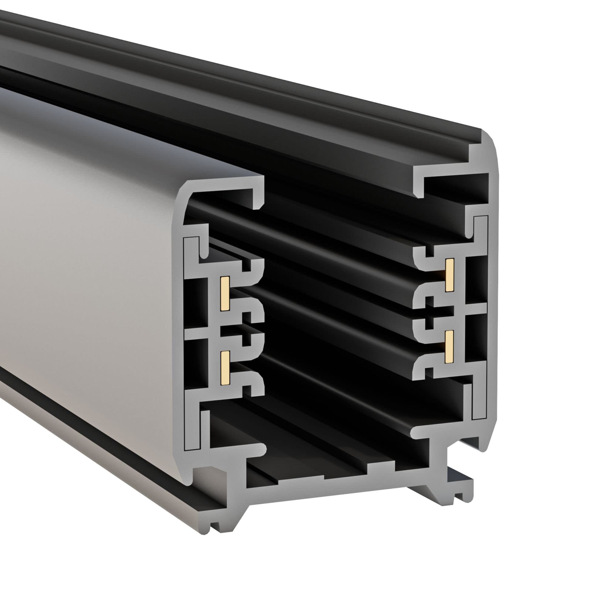 Maytoni 3 phase track system Черный Аксессуар для трекового светильника TRX005-312B — миниатюра 4