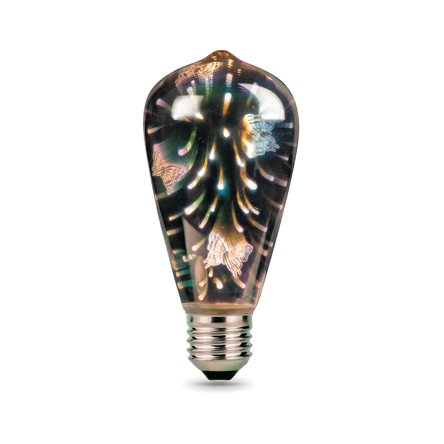 Gauss Лампа Filament ST64 4W Е27 Butterfly-3D LED 147802404 — миниатюра 6