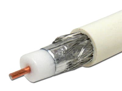 PROconnect белый Кабель телевизионный RG-6U 32* (75 Ом) ccs (бухта 100 м) 01-2205 — миниатюра 2