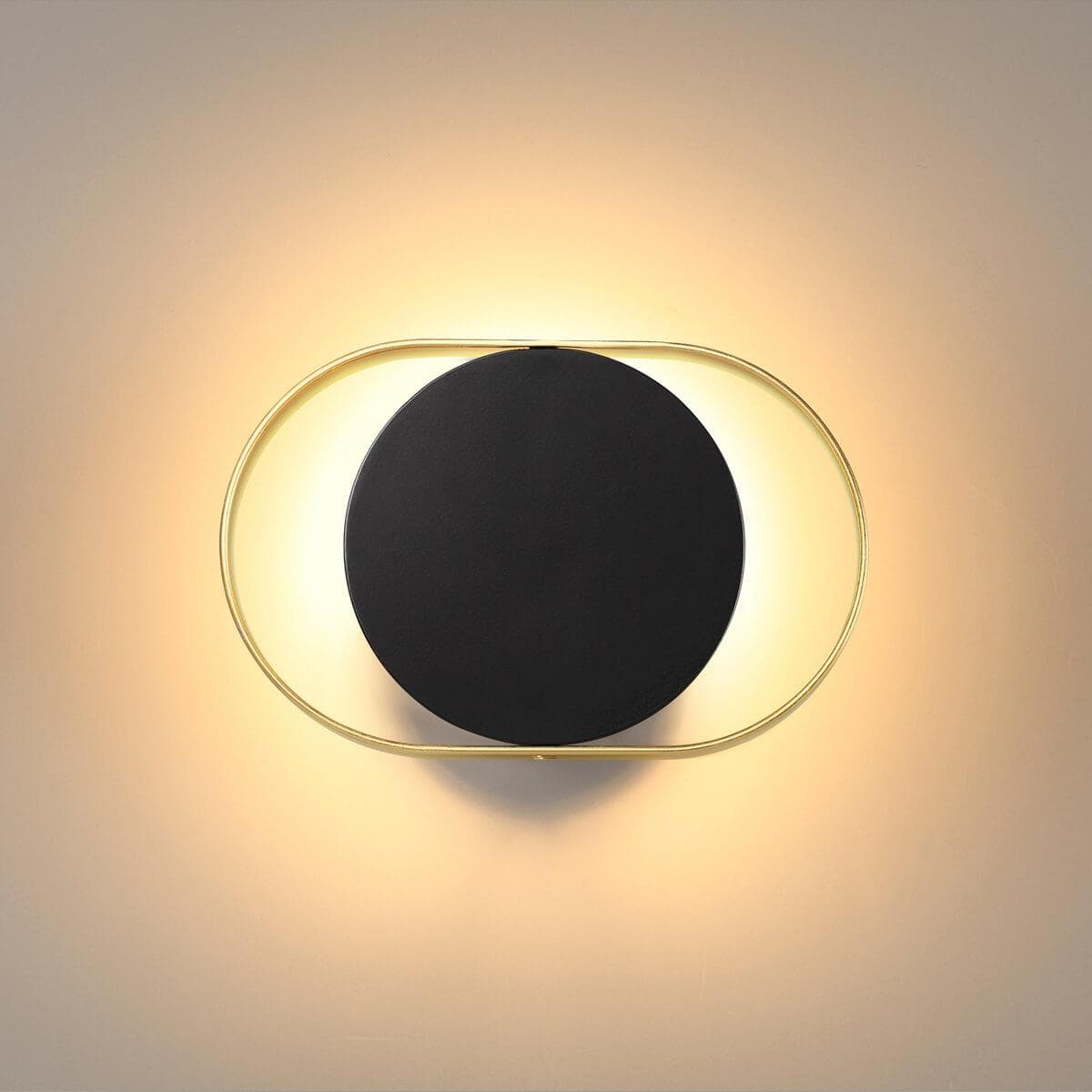 Odeon Light 4246/7WB HIGHTECH ODL21 179 черн/золотист/металл Настенный светильник IP20 LED 7W 560Лм 3000K MONDY — миниатюра 3
