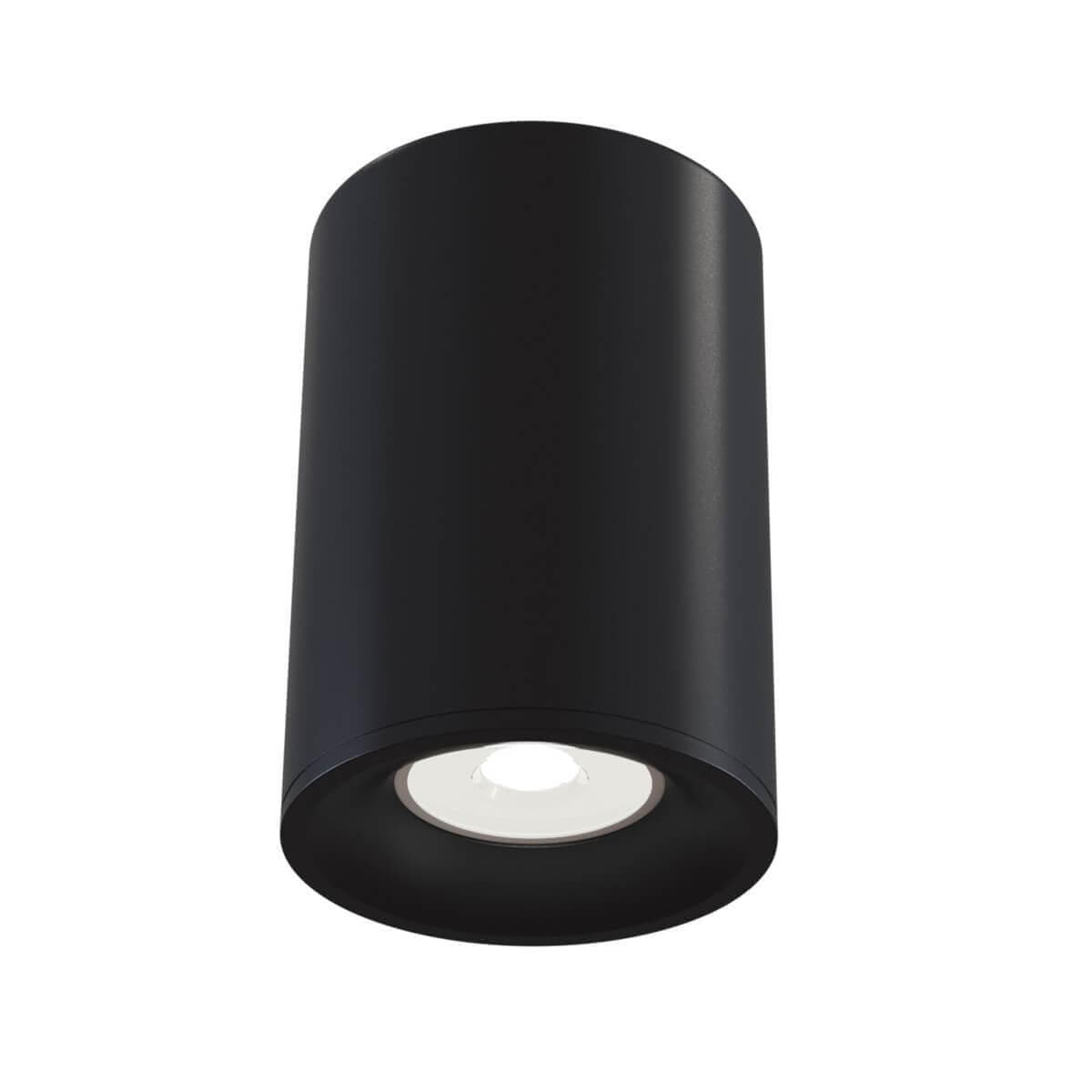 Maytoni Technical Alfa Черный Потолочный светильник GU10 50W C012CL-01B