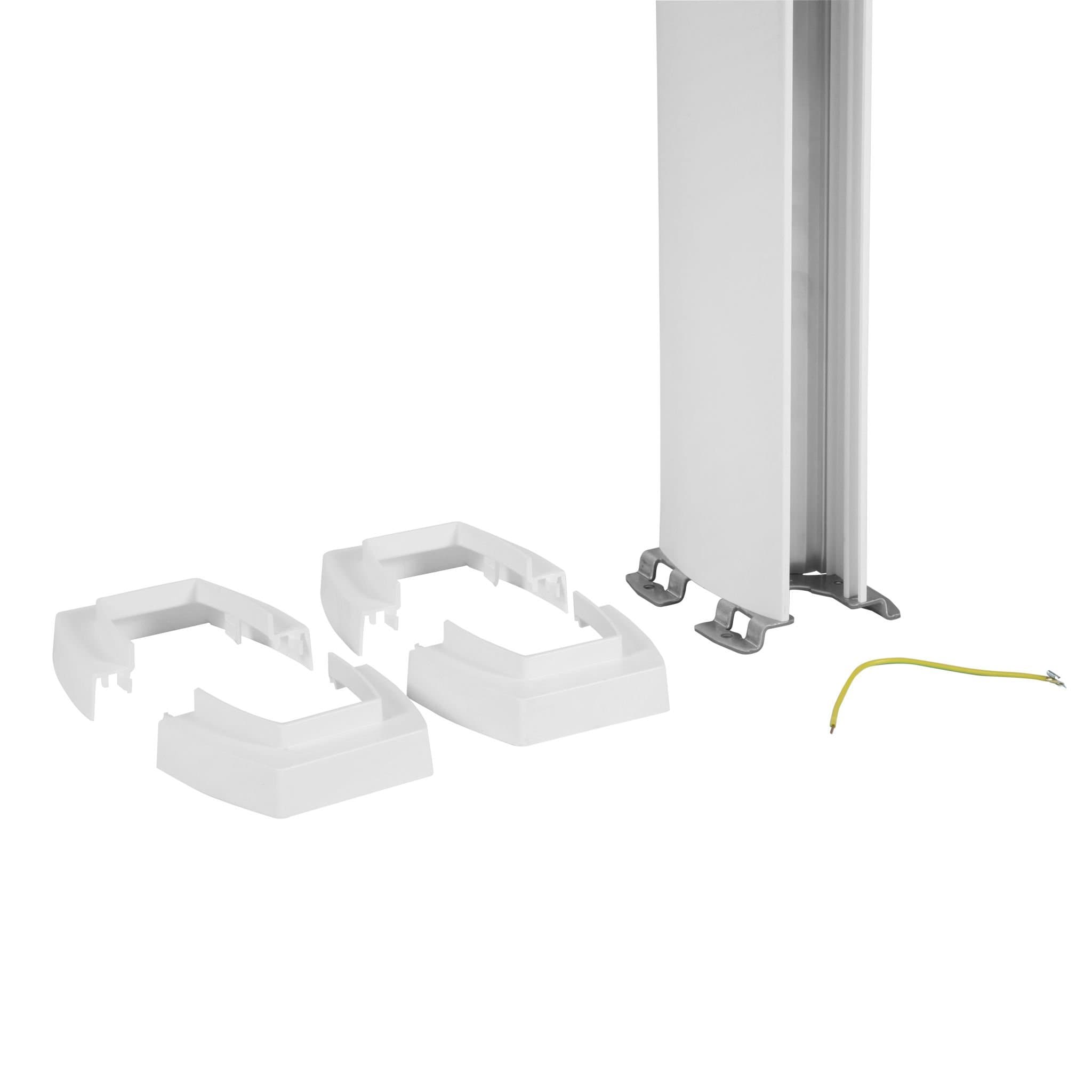 Legrand Snap-On колонна пластиковая с крышкой из пластика 2 секции 4,02 метра, с возможностью увеличения высоты колонны до 5,3 метра,  цвет белый 653033 — миниатюра 2