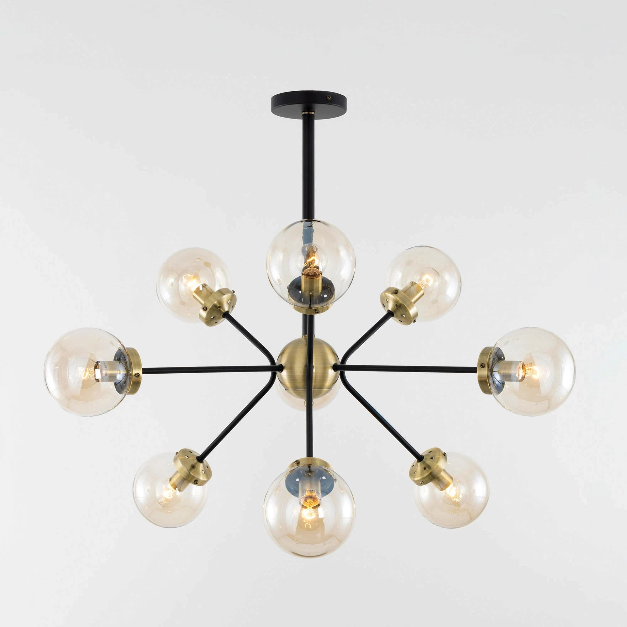 Citilux CL105295 Планета Черн+Дымч. Люстра — миниатюра 5