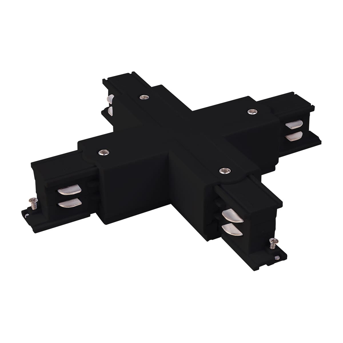 Elektrostandard TRC-1-3-X-BK / Соединитель электрический Коннектор X-образный для трехфазного шинопровода (черный) a039509