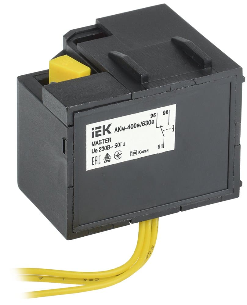 IEK KARAT MASTER Контакт аварийный АКм-400е/630е (АКм-39) с электронным расцепителем