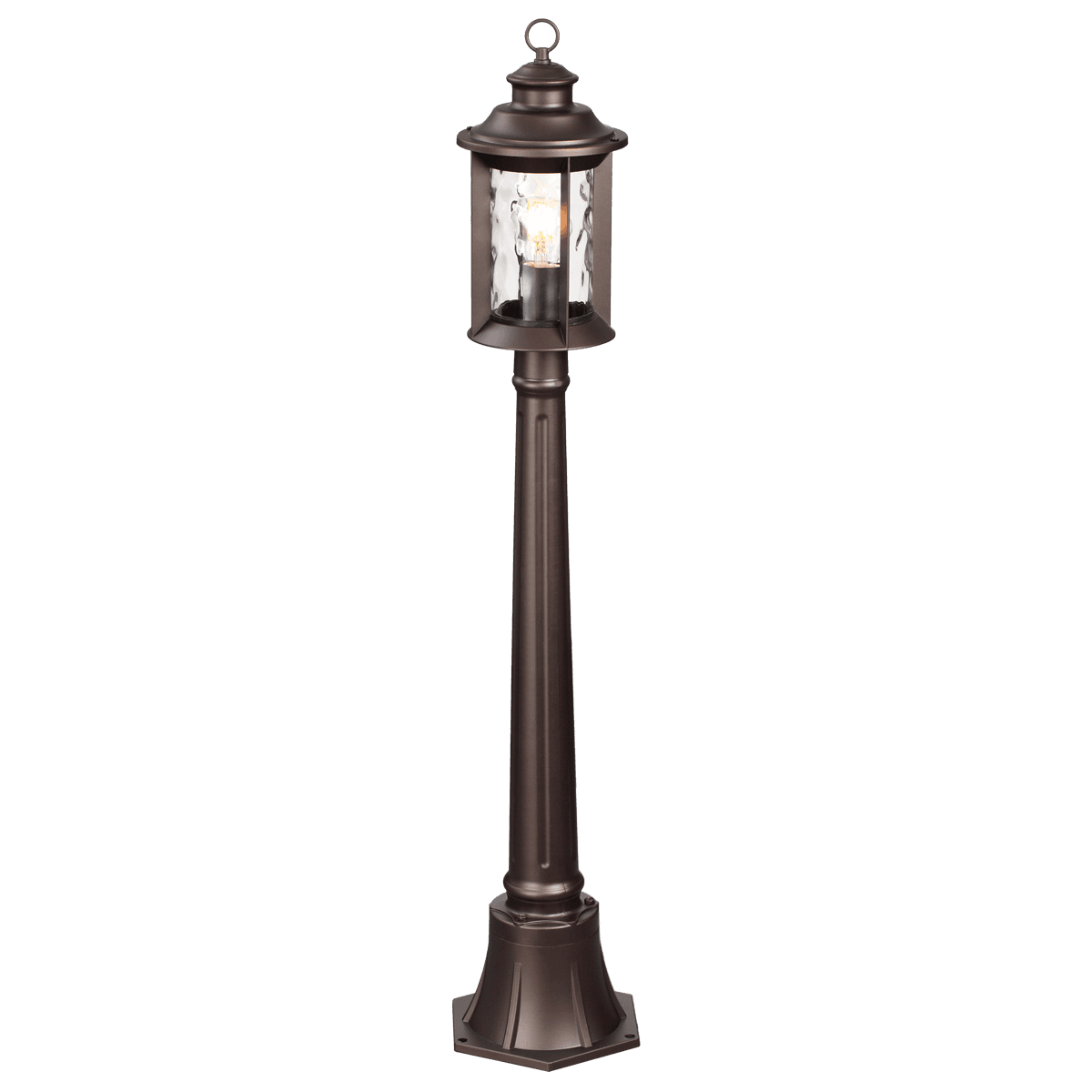 Odeon Light 4961/1F NATURE ODL22 577 темно-коричневый/стекло Ландшафтный светильник 107см E27 1*60W IP44 MAVRET — миниатюра 2