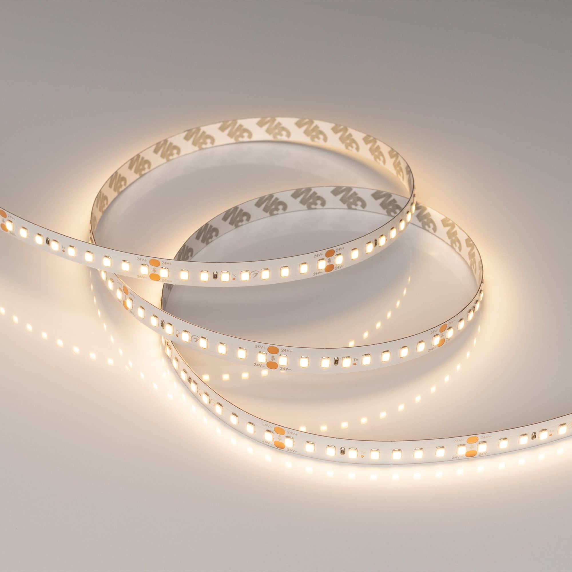 Arlight Лента RT-A144-10mm 24V Warm3000 (7.7 W/m, IP20, 2835, 5m) (высок.эфф.200 лм/Вт) 038782 — миниатюра 5