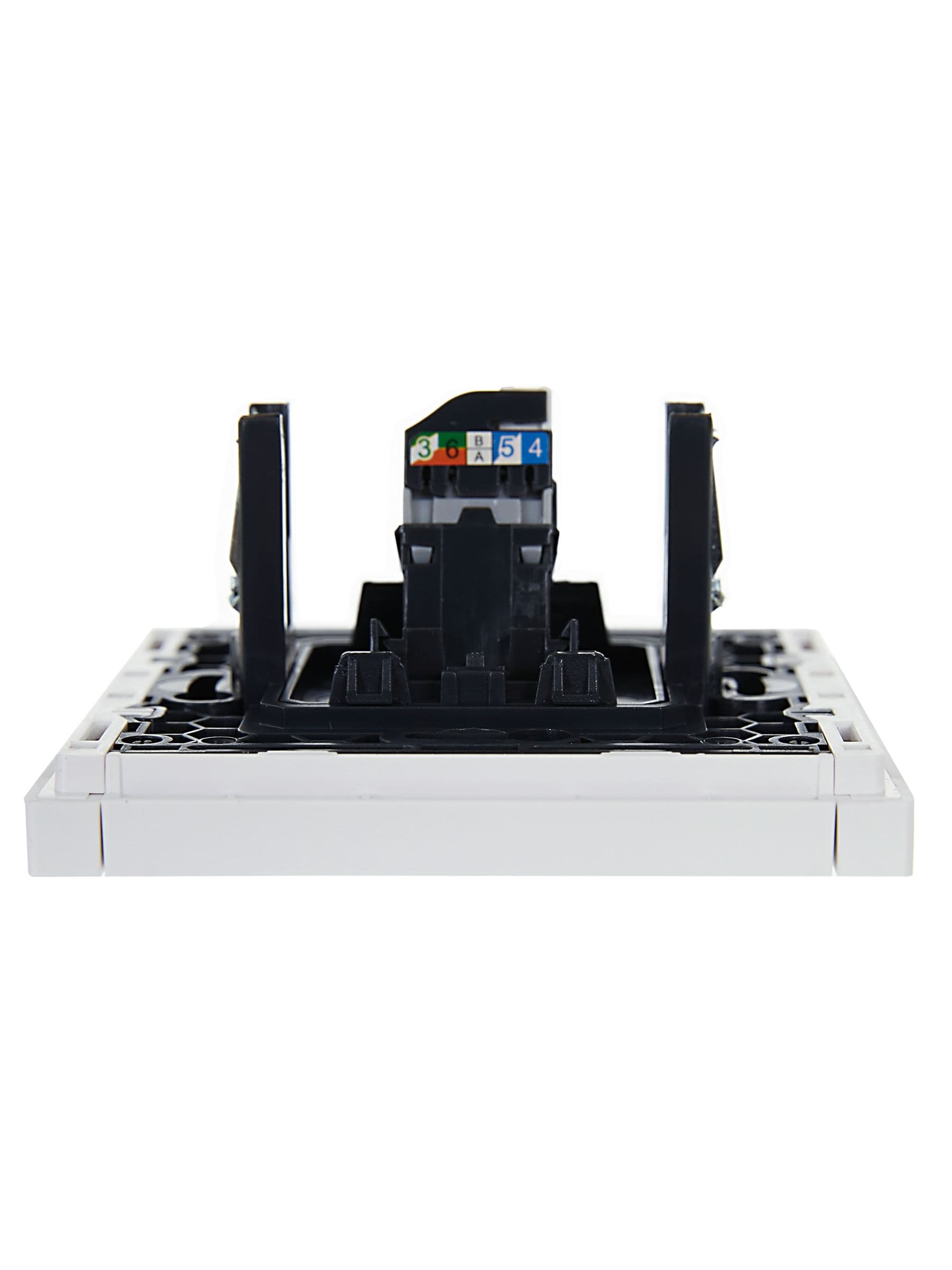 IEK FORTE&PIANO Белый Розетка комп. RJ45 кат.5E FP232 — миниатюра 5