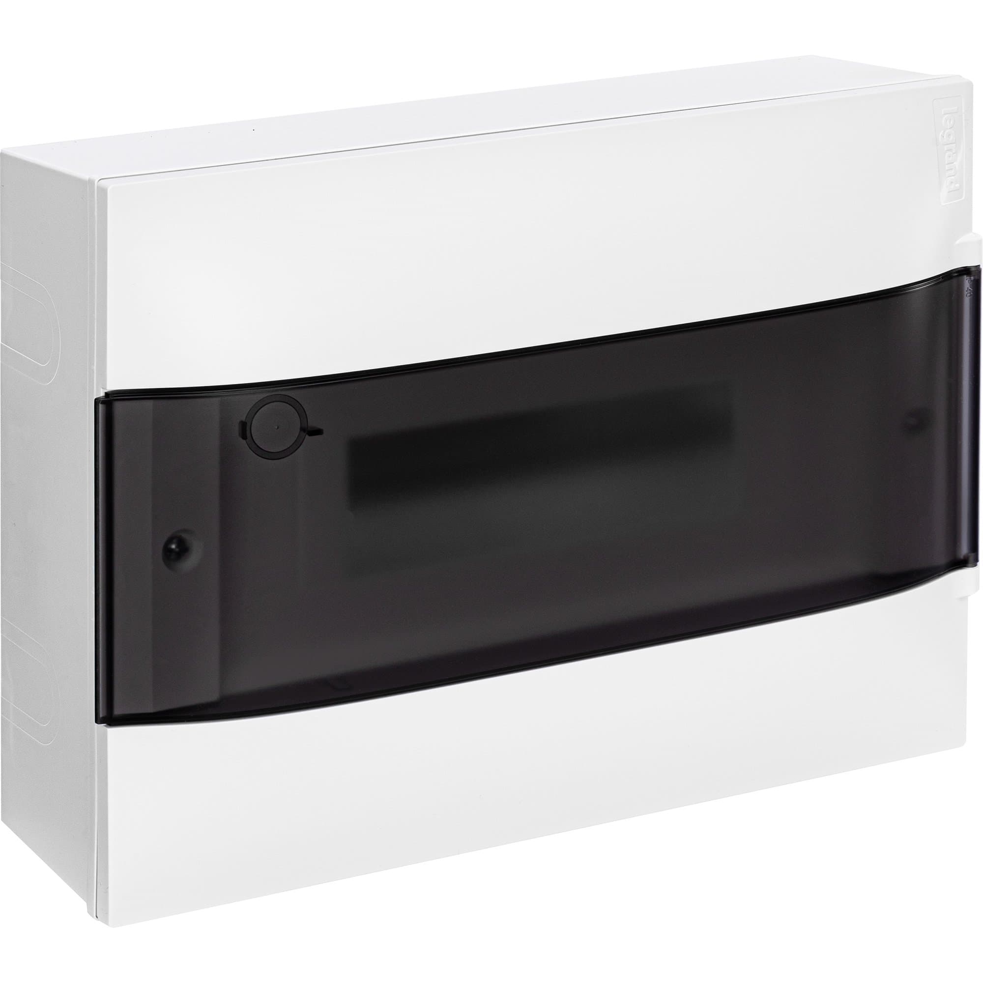 Legrand Practibox S Пластиковый щиток Навесной 1X12 Дымчатая дверь 135611 — миниатюра 4