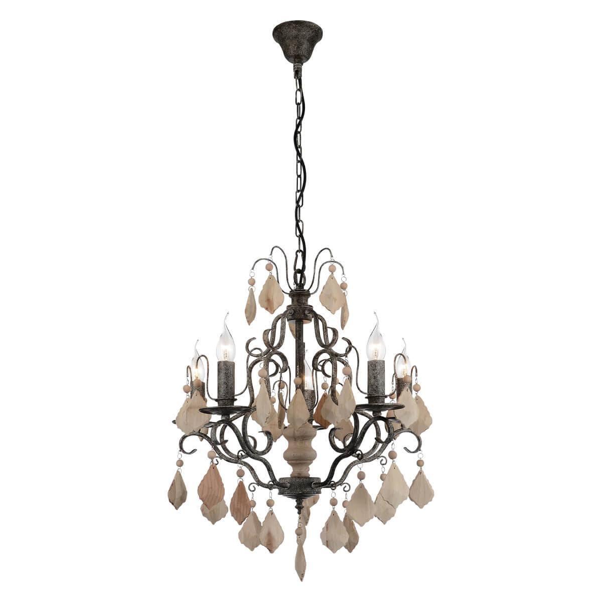 Favourite Albero Серая Люстра 5*E14*40W 1763-5P