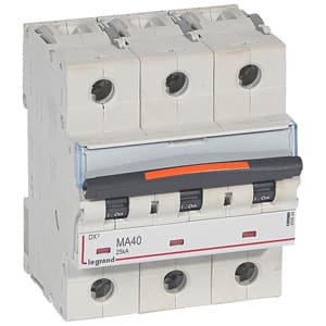 Legrand DX3 Автоматический выключатель 3P MA 40A 25кА 409884 — миниатюра 2
