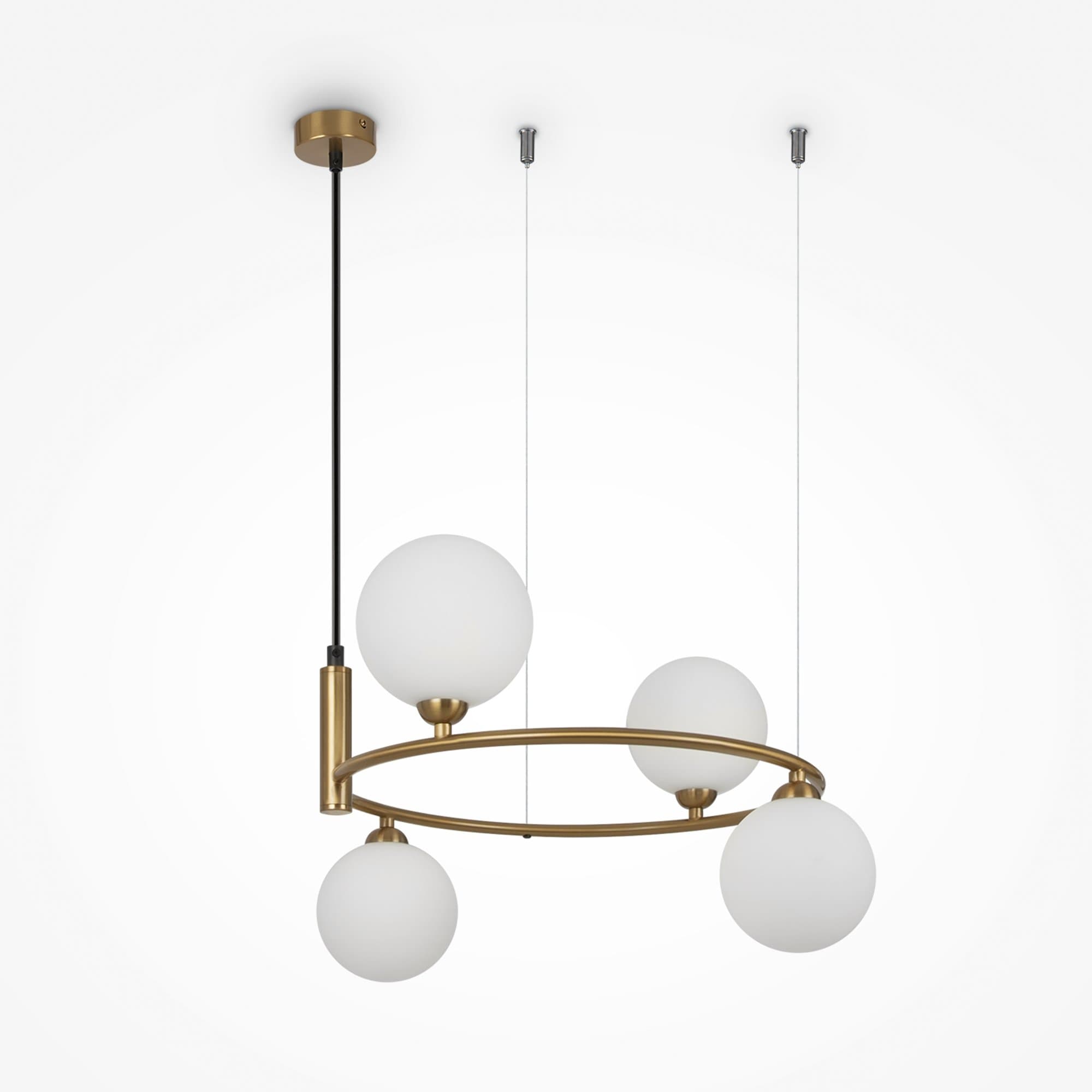 Maytoni Подвесной светильник Латунь Ring MOD013PL-04BS1