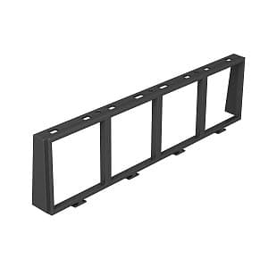 OBO Bettermann Монтажная рамка Modul45 для системы 55 (MT45V 4) полиамид черный 7408670 — миниатюра 2