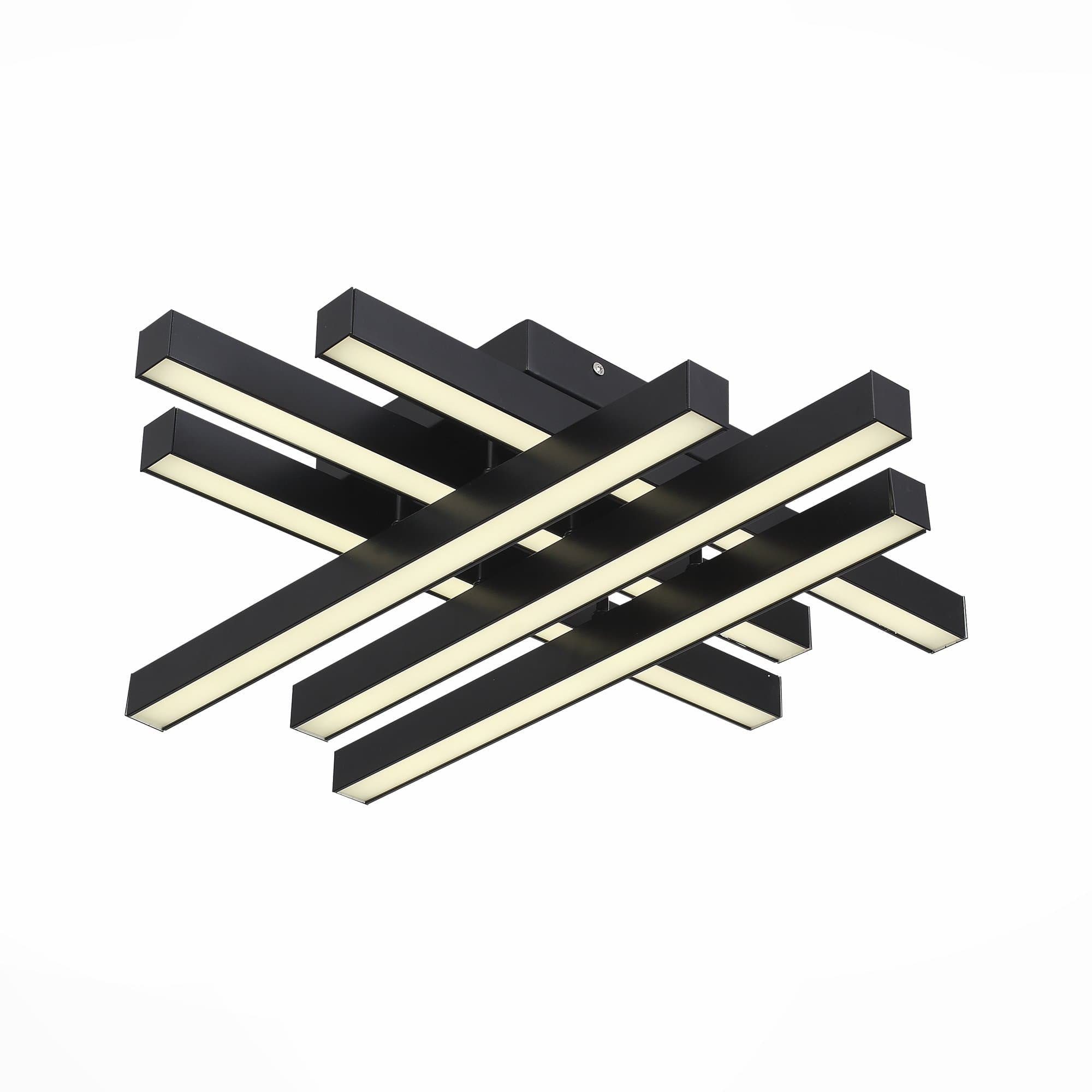 ST LUCE SL933.402.06 Люстра потолочная Черный/Черный LED 6*6W