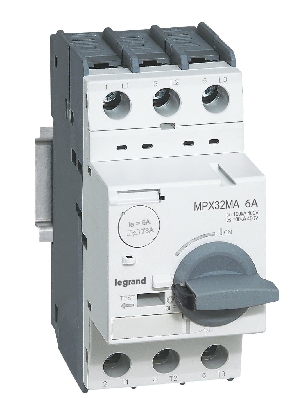 Legrand MPX3 Автоматический выключатель для защиты электродвигателей  32MA 0,4A 100kA 417342