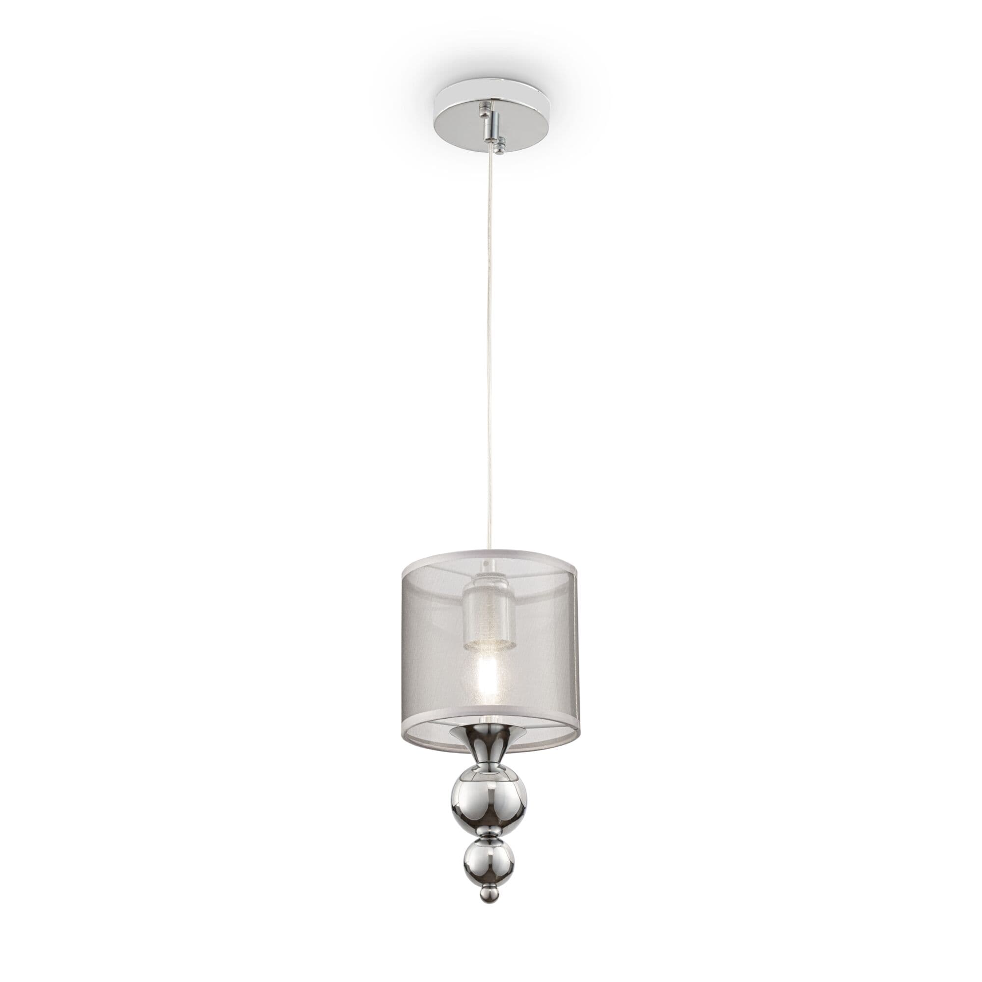 Freya Modern Lauren Хром Подвесной светильник FR5093PL-01CH — миниатюра 2
