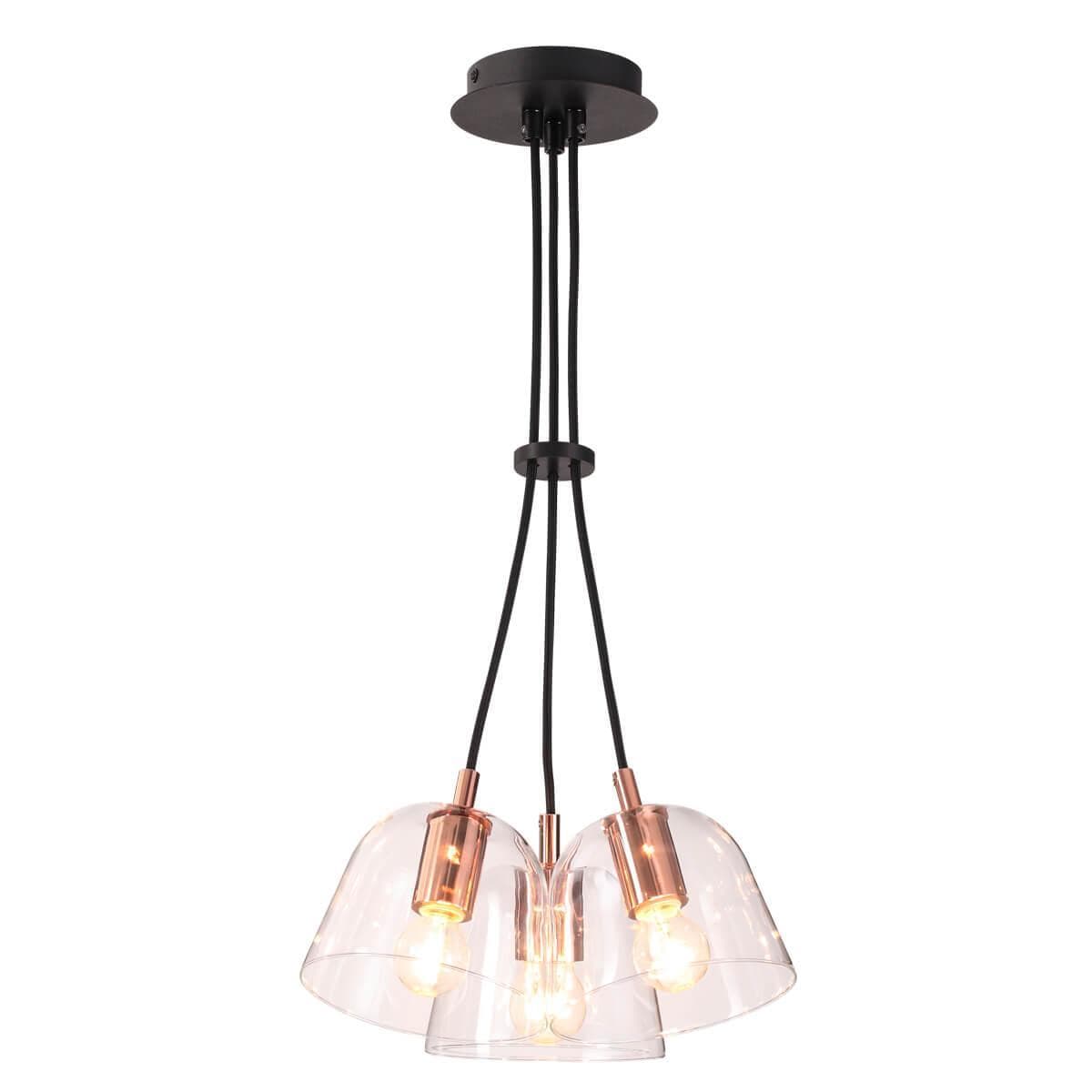 Lumion 4455/3 LN20 061 черный, медный Люстра E14 3*60W 220V DEMI
