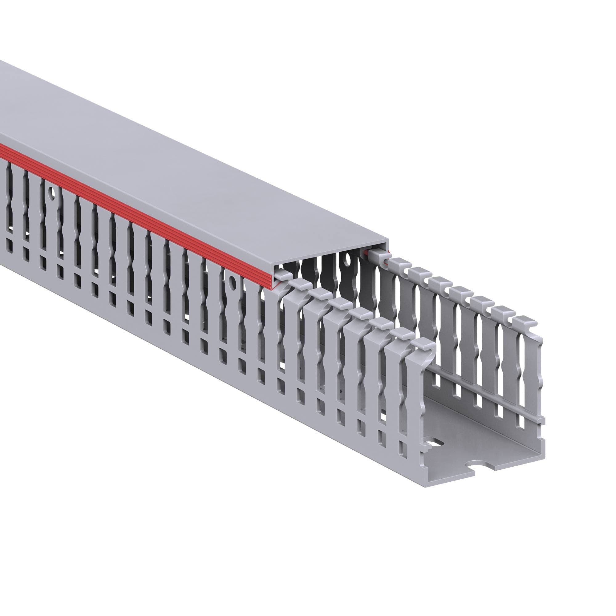 DKC Короб перфорированный, серый RL6 40x40 — миниатюра 4