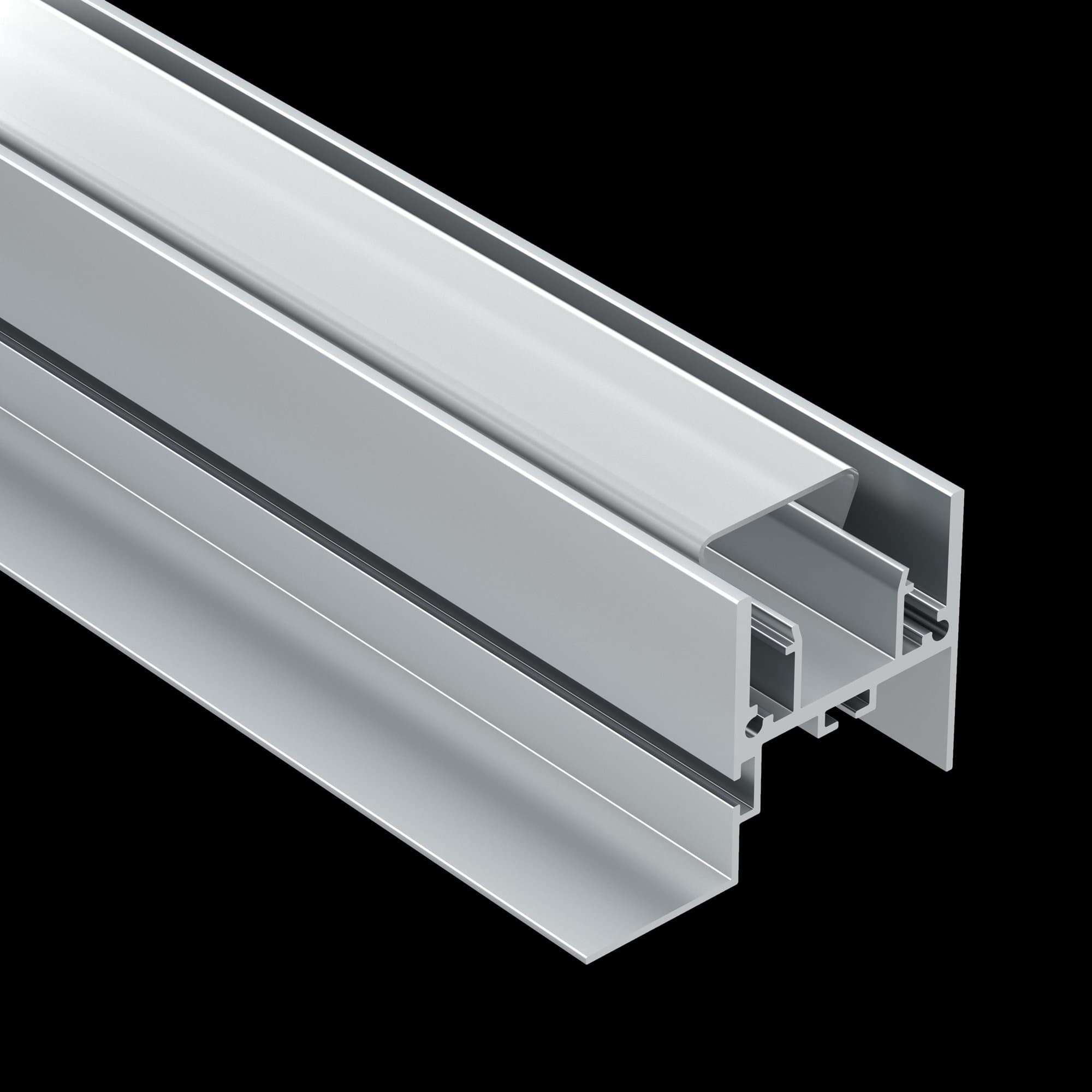 Maytoni Led strip Серебро Профиль ALM012S-2M