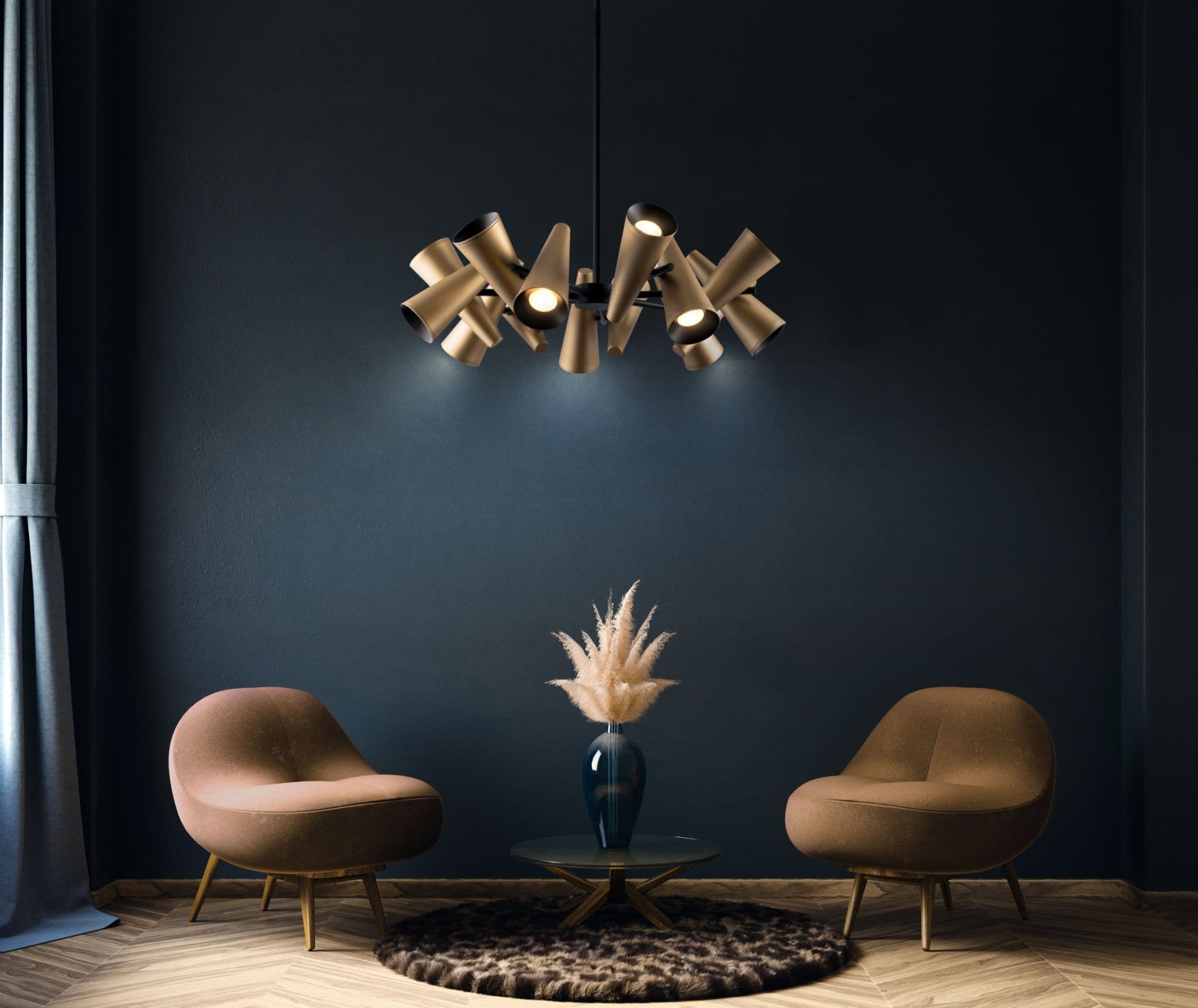 Maytoni Modern Латунь Светильник подвесной MOD095PL-14BS — миниатюра 2