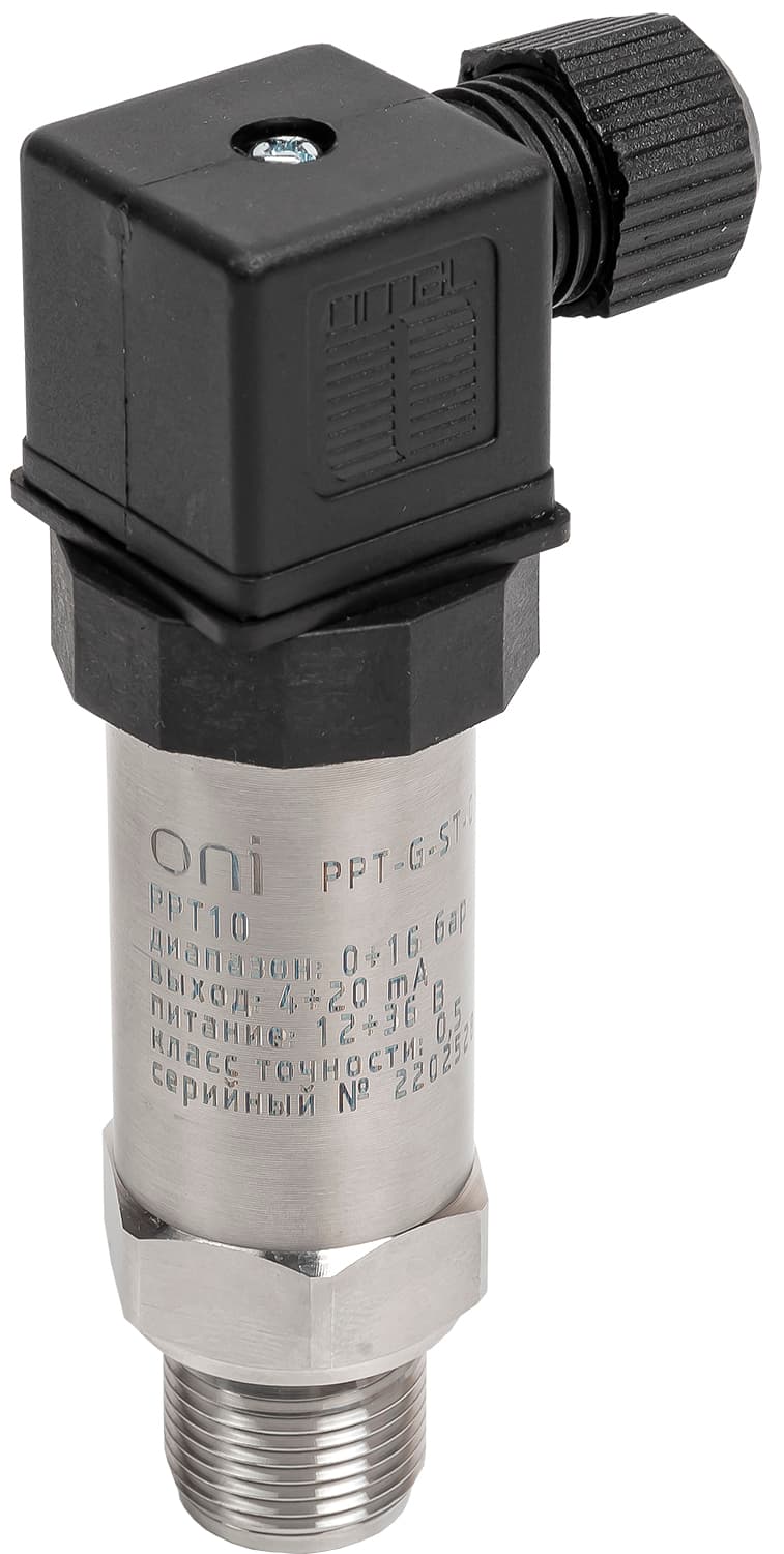 IEK Преобр. давл. PPT10 0,5% 0-16Бар 4-20мА M20 DIN43650