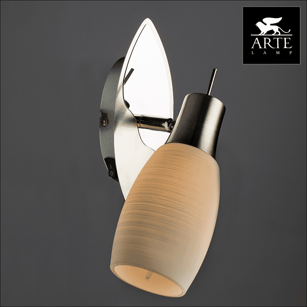 Arte Lamp Volare Серебро/Белый Спот 1x40W 1xE14 A4590AP-1SS — миниатюра 2
