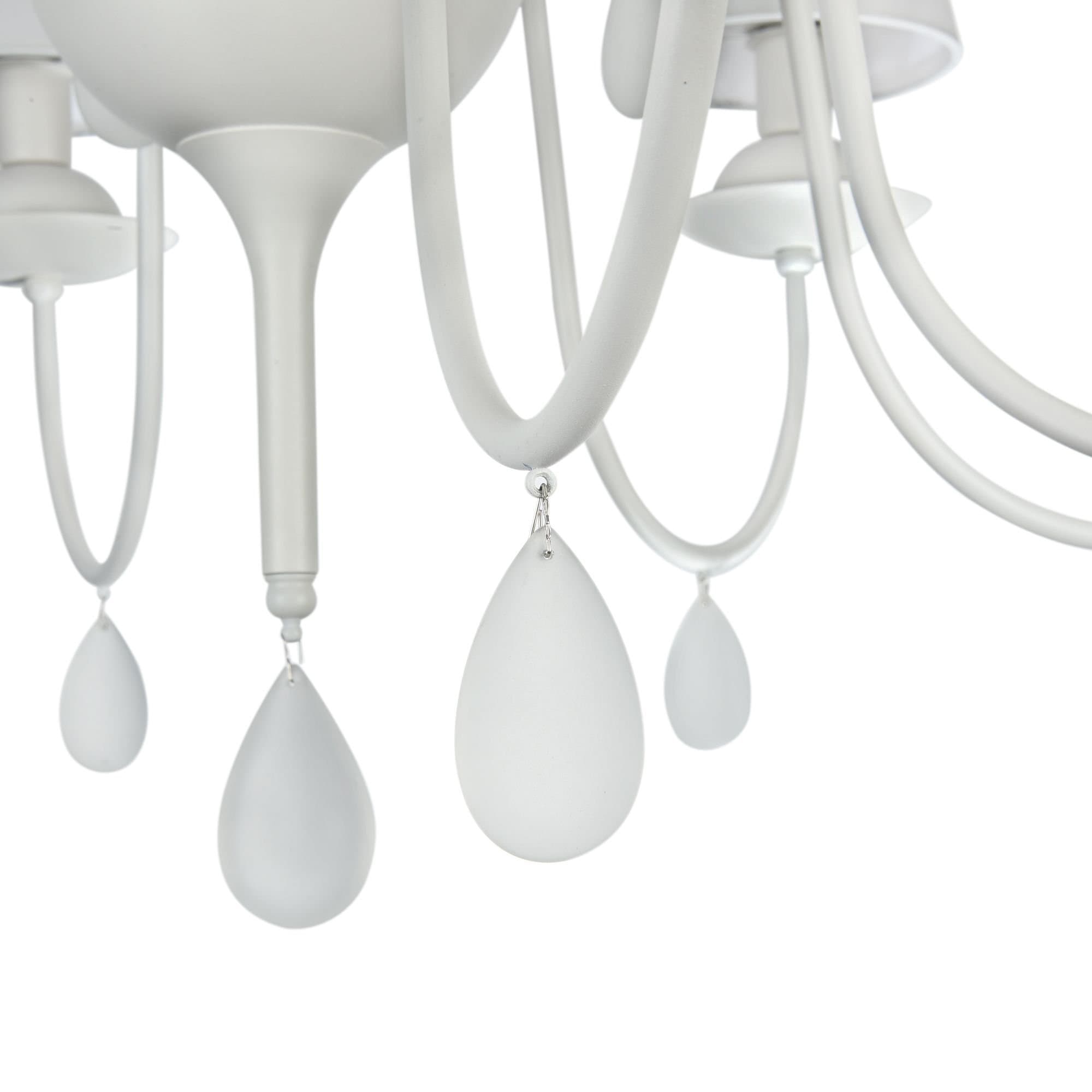 Freya Modern Eliza Белый Люстра E14 40W FR5756-PL-12-W — миниатюра 7