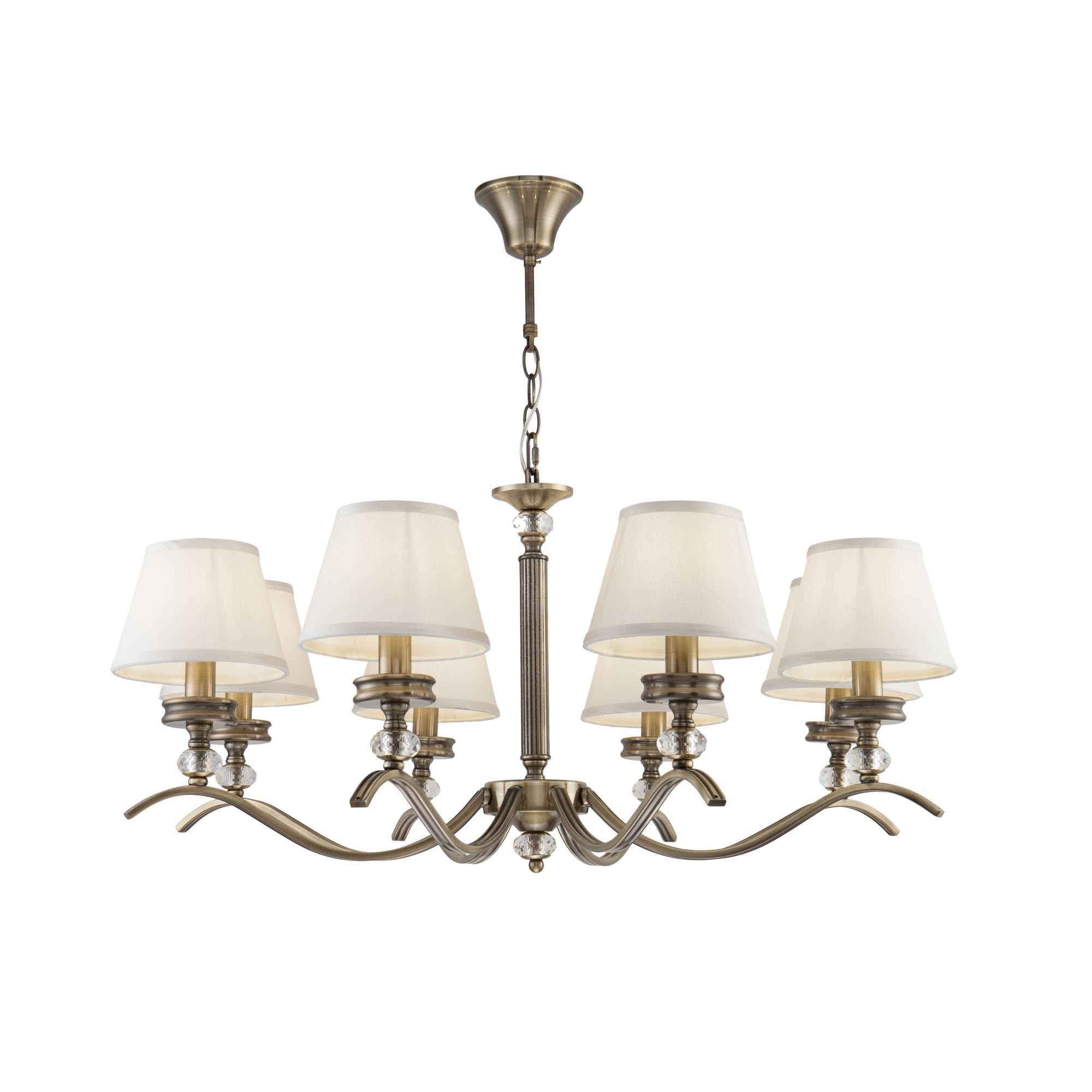 Freya Classic Alessandra Бронза Антик Люстра E14 40W FR2016PL-08BZ — миниатюра 2