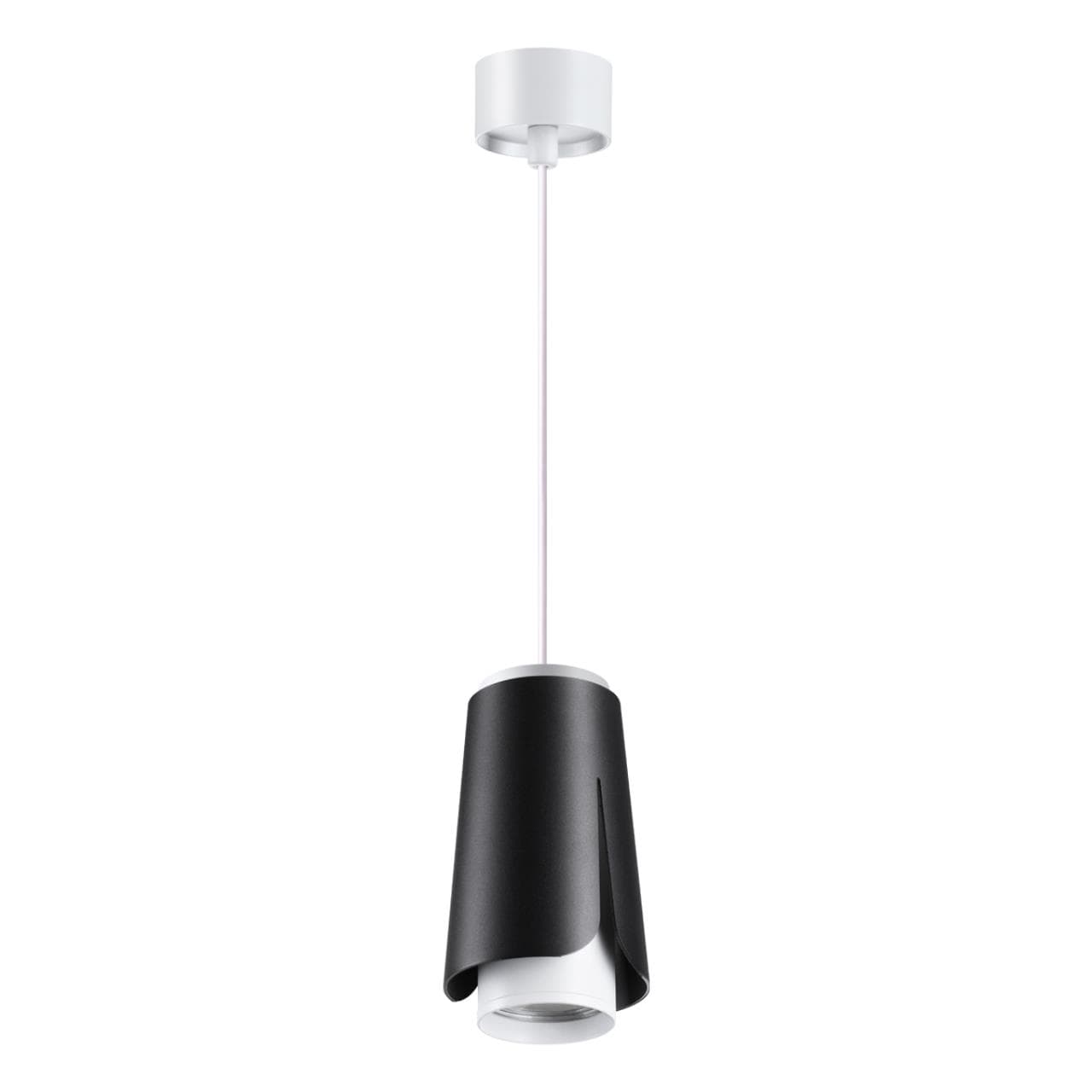 Novotech 370826 OVER NT22 черный Светильник накладной, провод 2м IP20 GU10 9W 220V TULIP