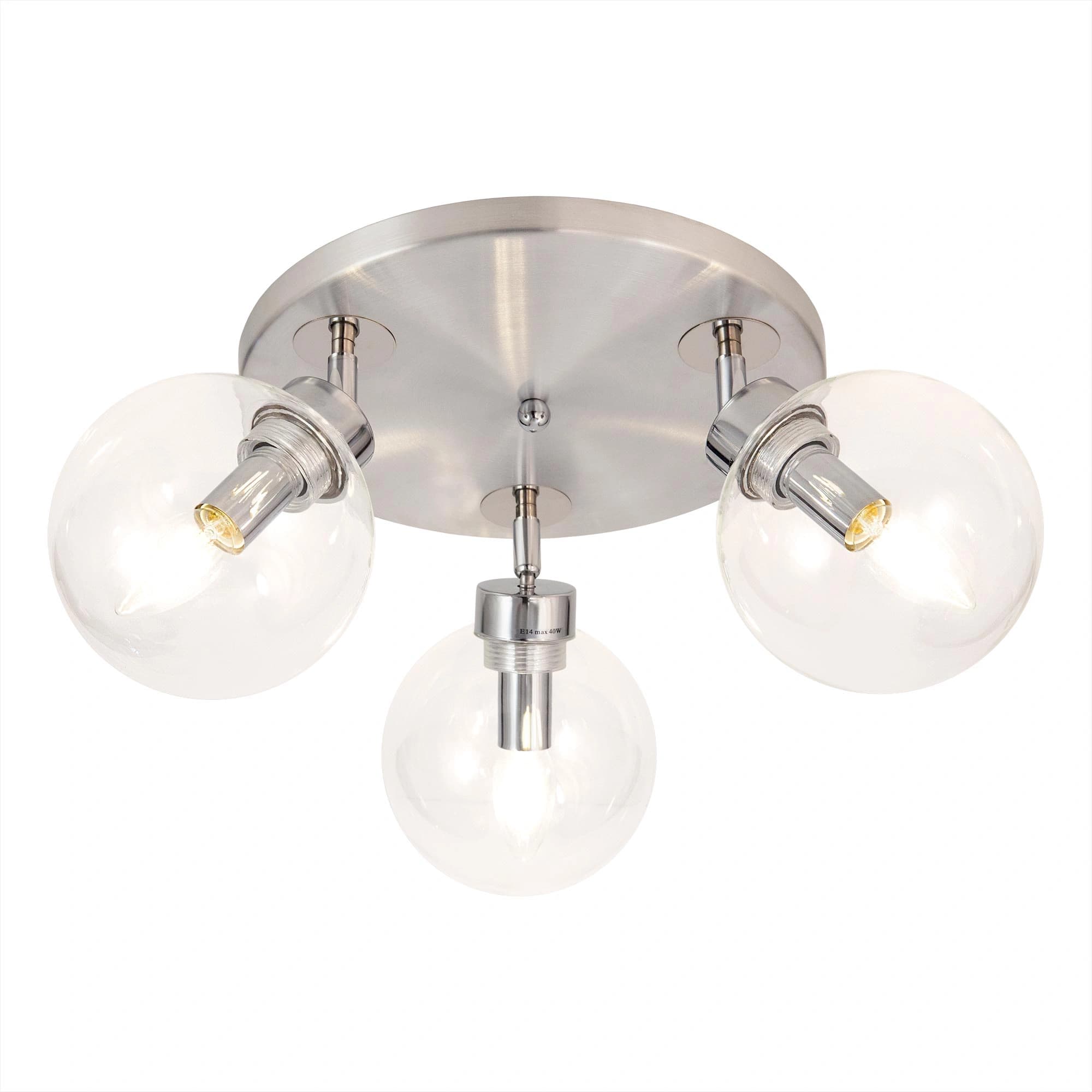 Citilux CL158130 Самба Алюм.+Прозр. Люстра
