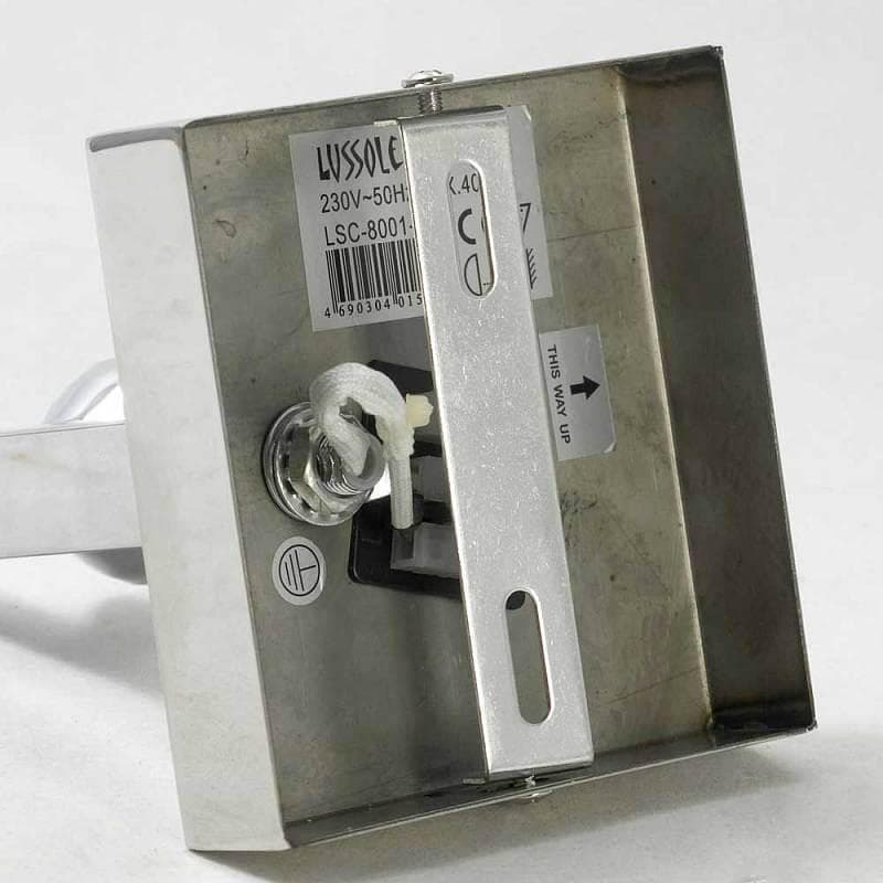 Lussole S.R.L Металл Хром /  Стекло Светильник настенный G9 40W LSC-8001-01 — миниатюра 3