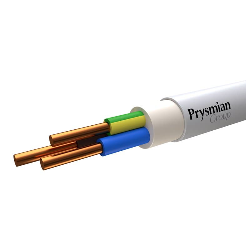 Кабель NYM-J 3x2,5 ок(N,PE) барабан с РЭК-Prysmian) 2103050906