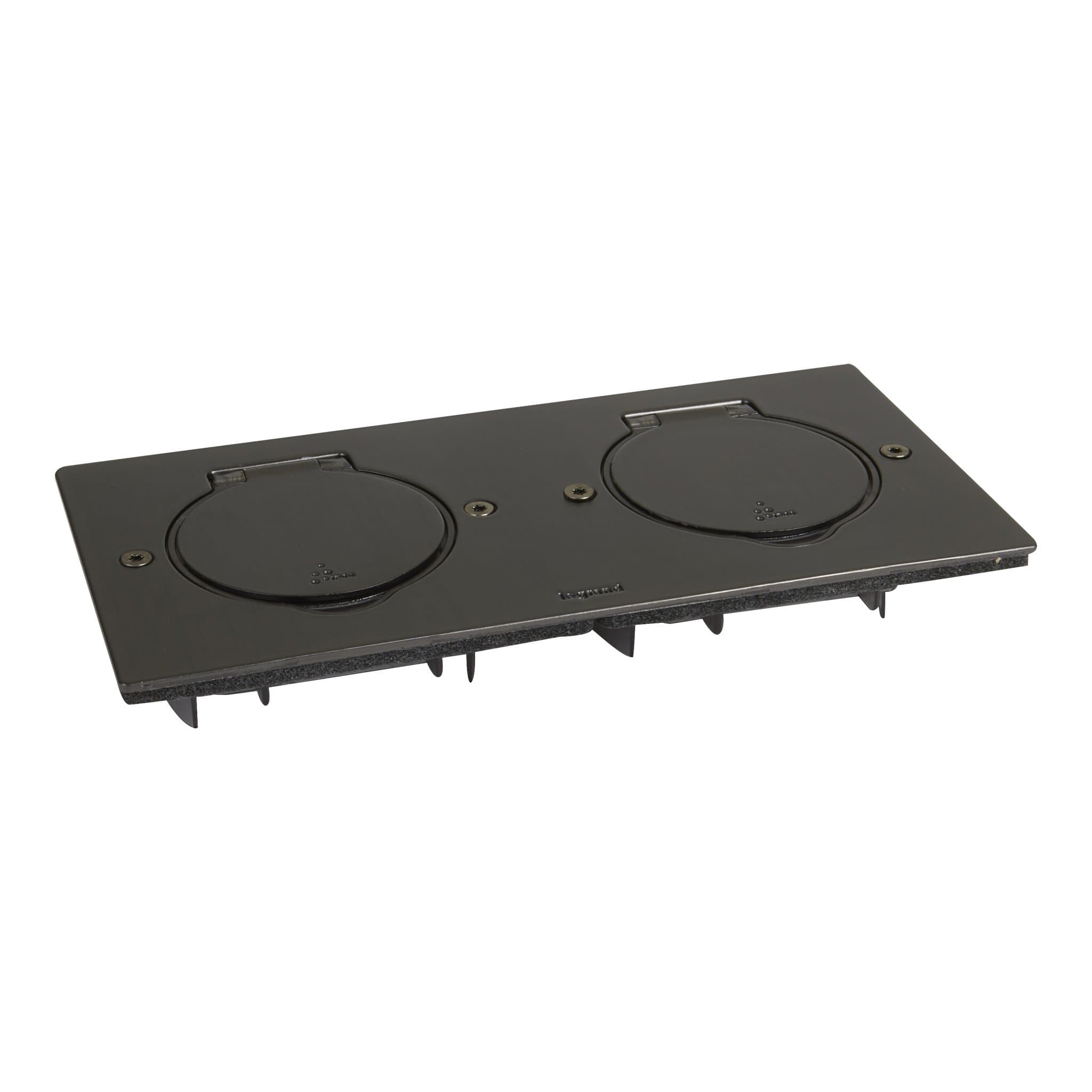 Legrand Коричневый Блок встраиваемый, 2х2 модуля, IP44 089752