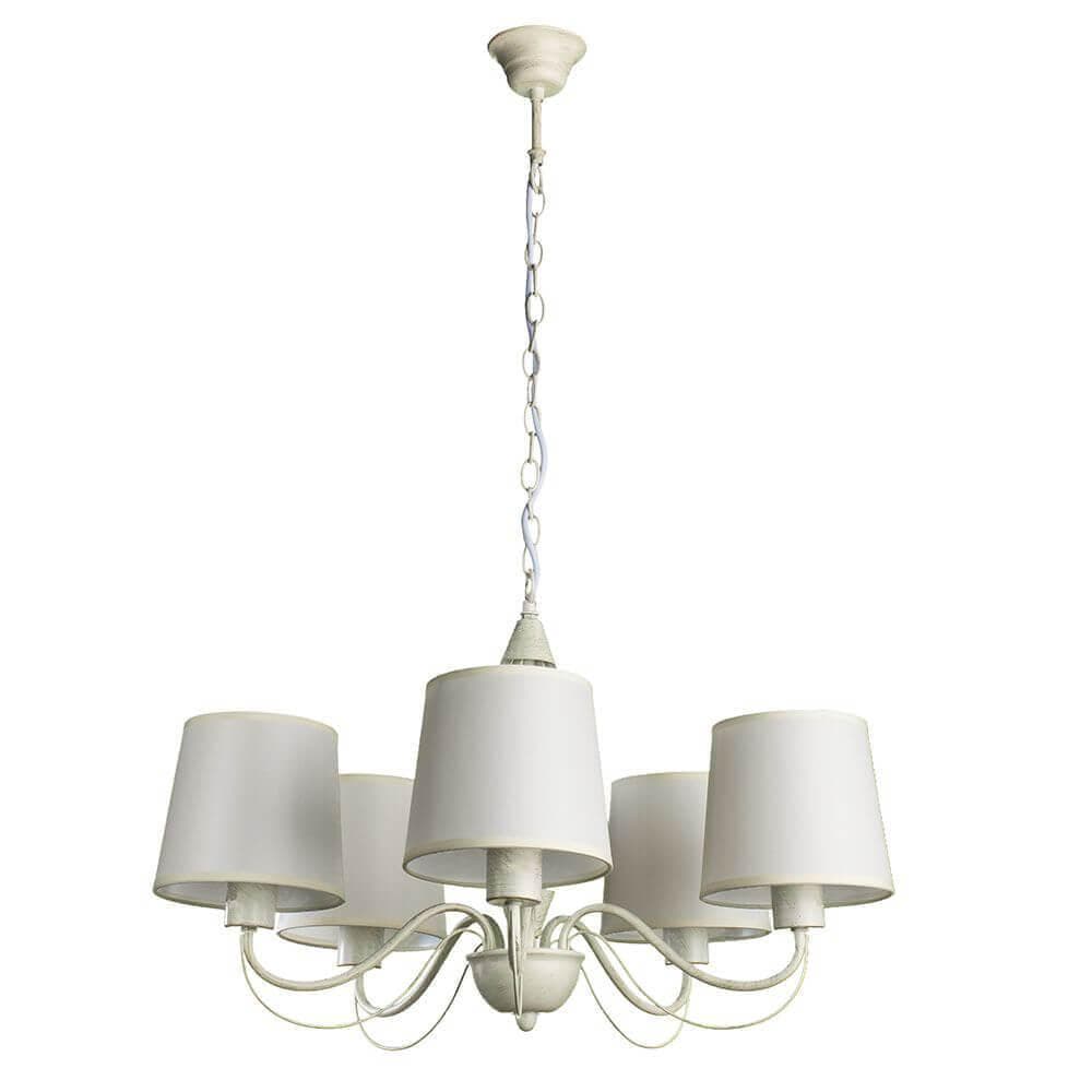 Arte Lamp Orlean Белая Люстра 40W E27 A9310LM-5WG — миниатюра 1