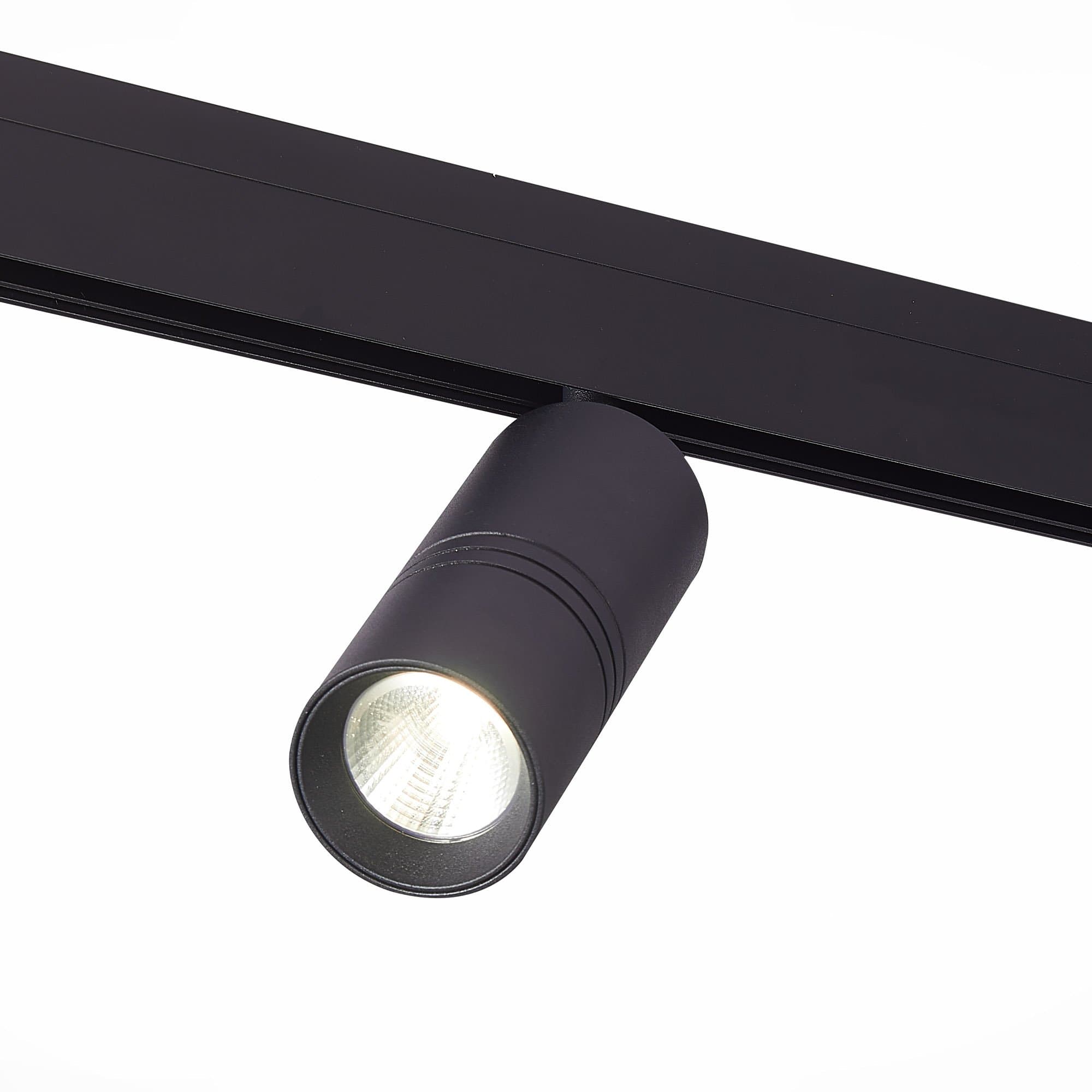 ST Luce ST365.436.18 Магнитный трековый светильник Черный LED 1*18W 3000K 1 530Lm Ra>80 36° IP20 L-xW60xH148 48V