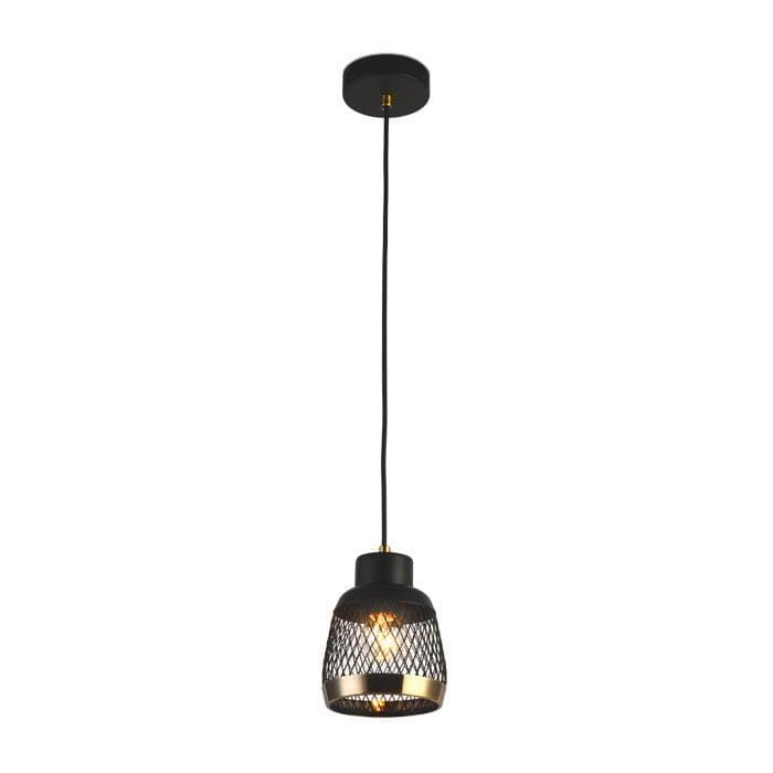 Ambrella Подвесной светильник TR8005 SB/BK бронза/черный E27 max 40W D125*915 — миниатюра 1