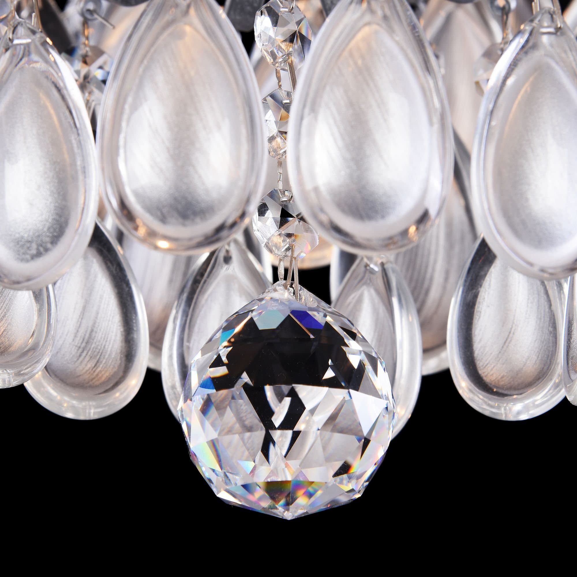 Freya Classic Chabrol Серебро Люстра E14 40W FR2302CL-04S — миниатюра 6